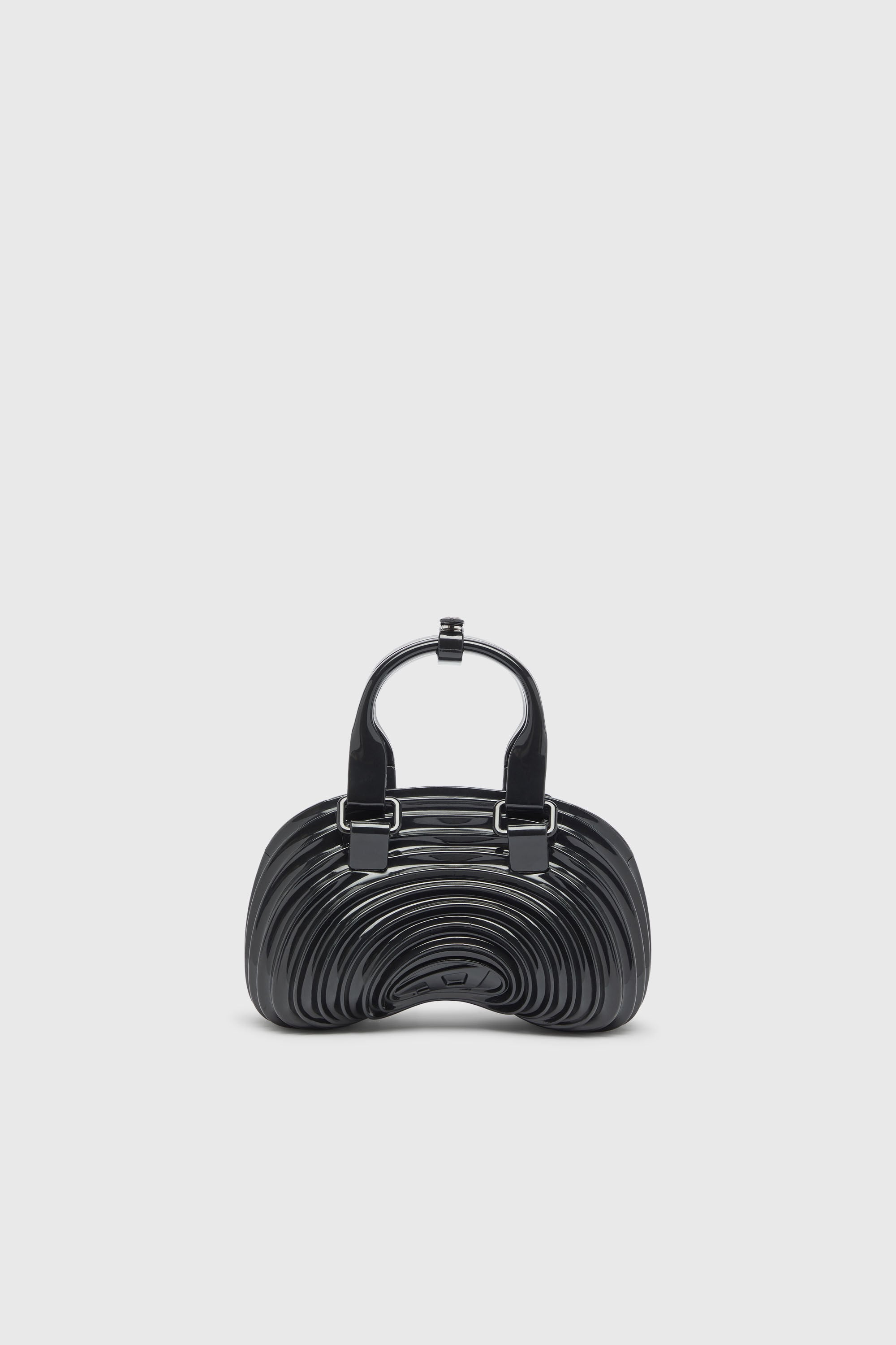 Diesel - MELISSA QUANTUM DOME, Woman's Quantum Dome - Handbag in Melflex&reg; in Black - 3