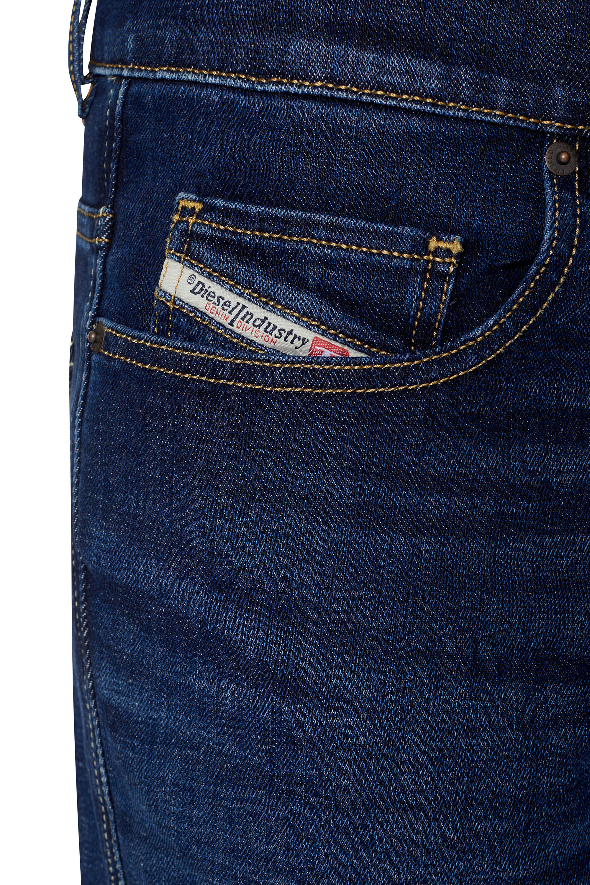 Diesel - 2021 D-Vocs 09B90 Bootcut Jeans, Dark Blue - Image 6