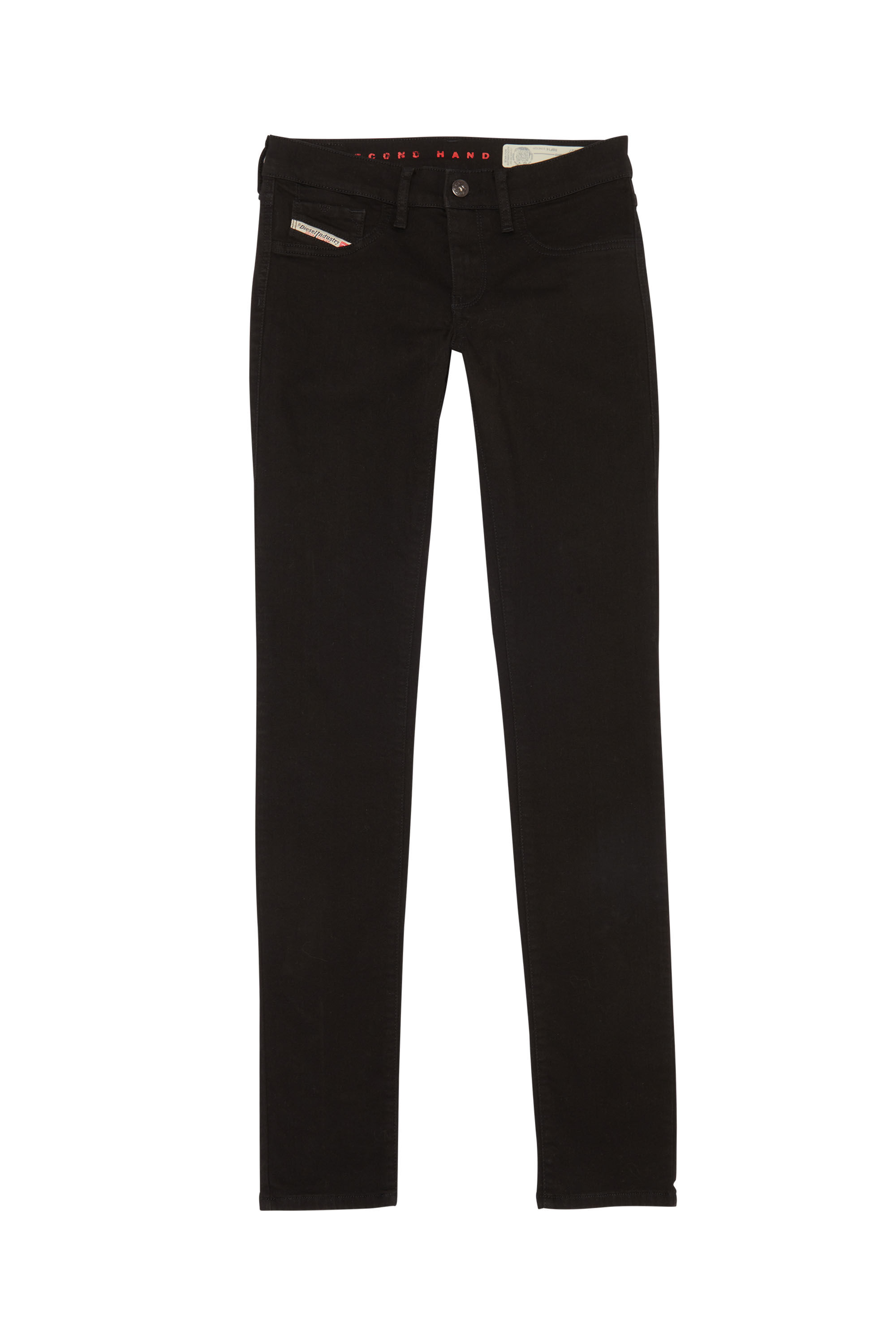Diesel - LIVIER, Woman's Diesel Woman - Jeans Black/Dark grey in Black/Dark grey - 1