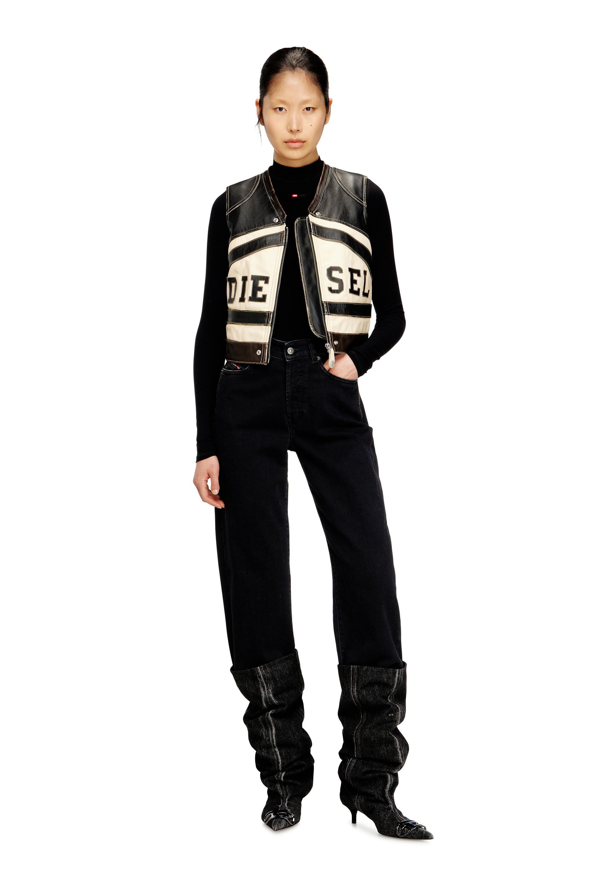 L-FLYCOU-20TH, Black/White