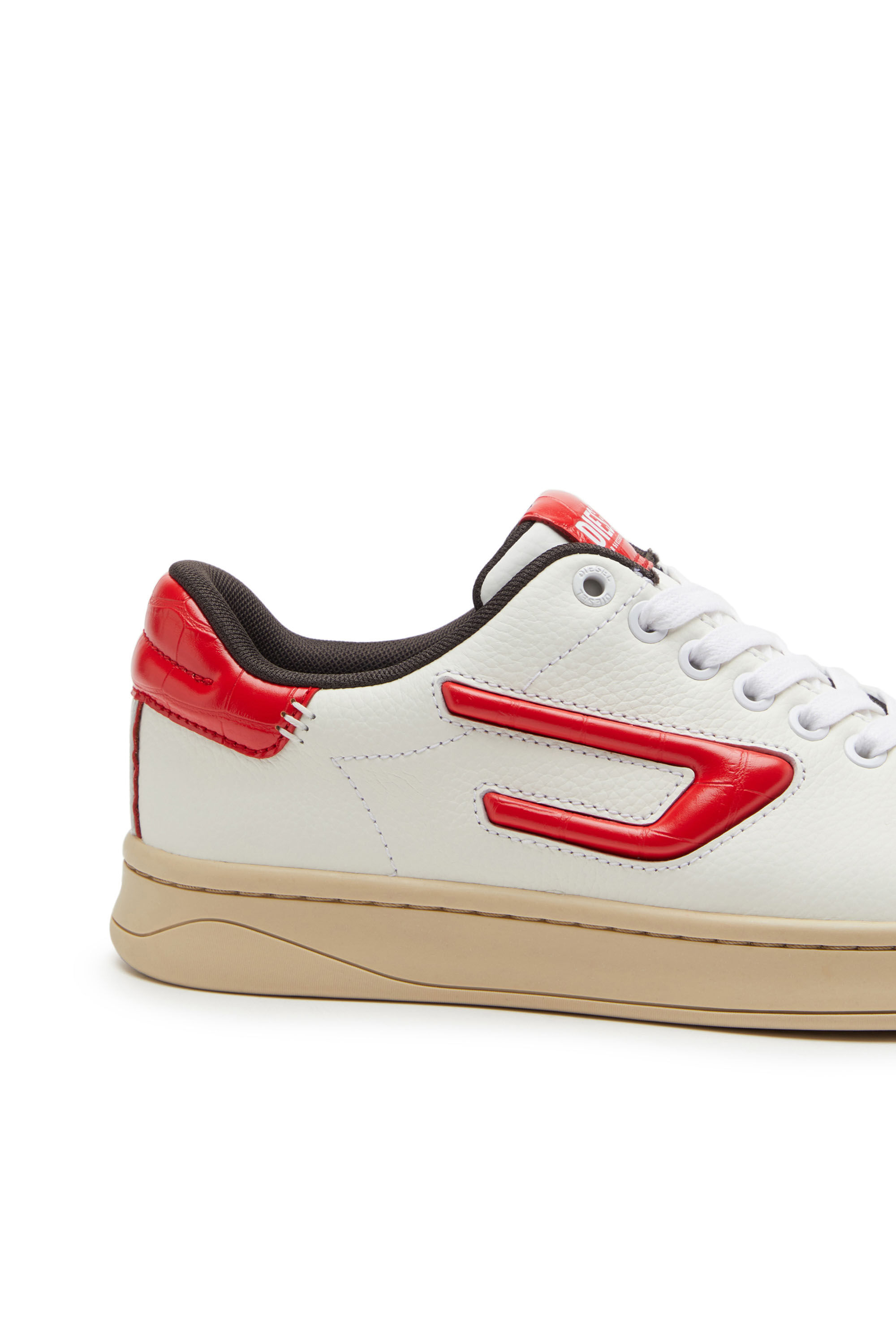 Diesel - S-ATHENE LOW W, White/Red - Image 6