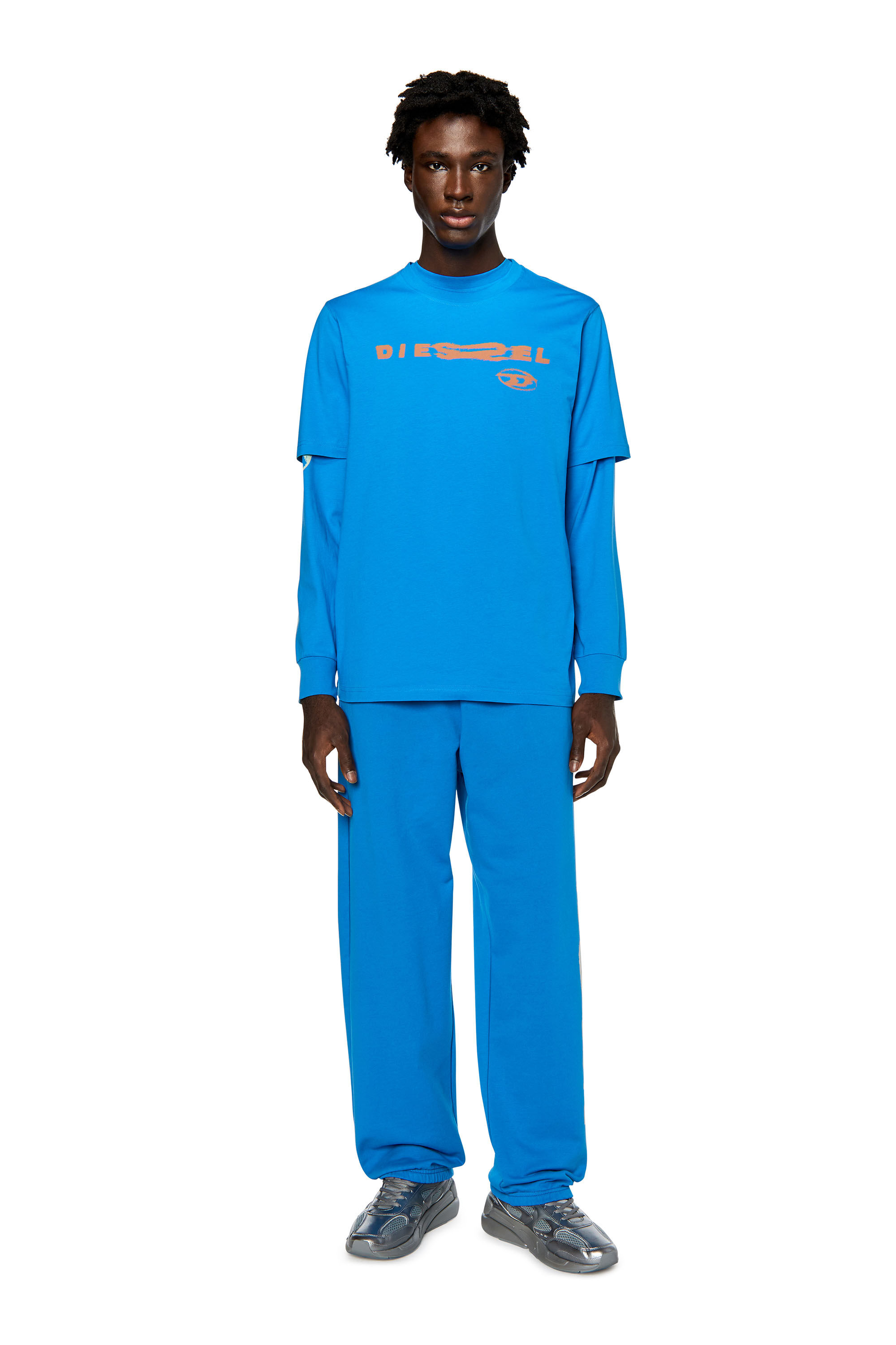 Diesel - T-JUST-G9, Blue - Image 1
