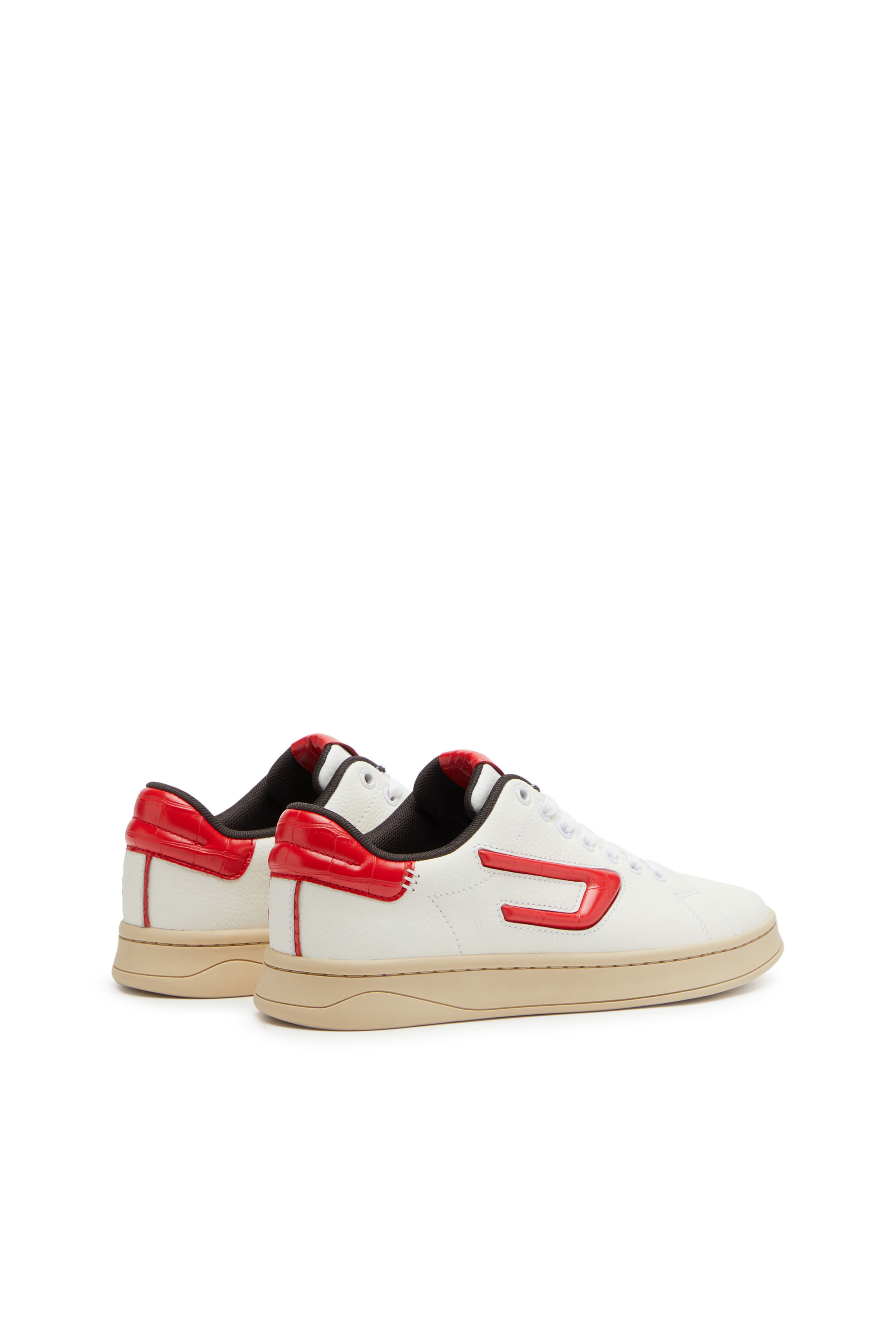 Diesel - S-ATHENE LOW W, White/Red - Image 3