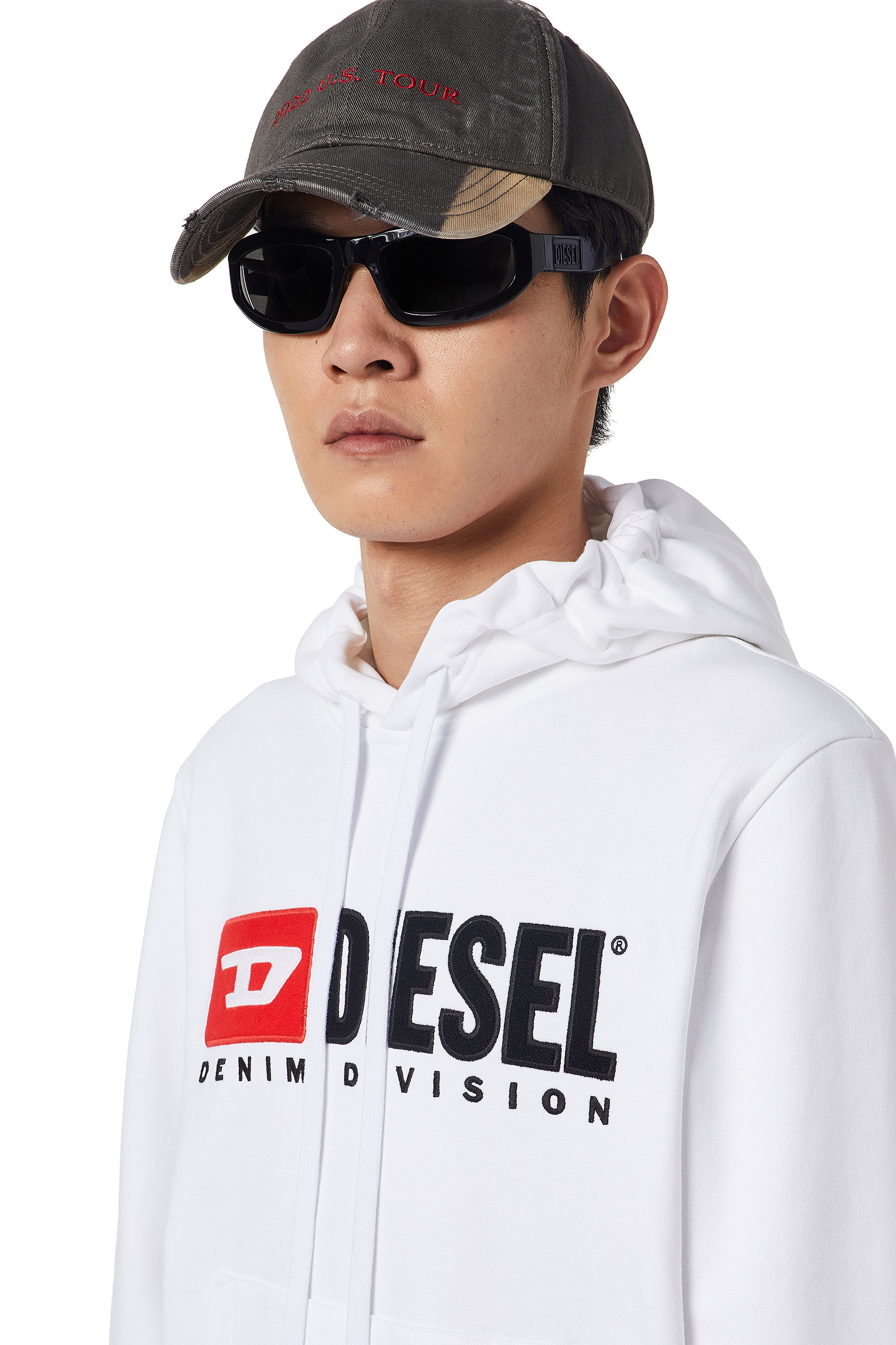 Diesel - S-GINN-HOOD-DIV, White - Image 5