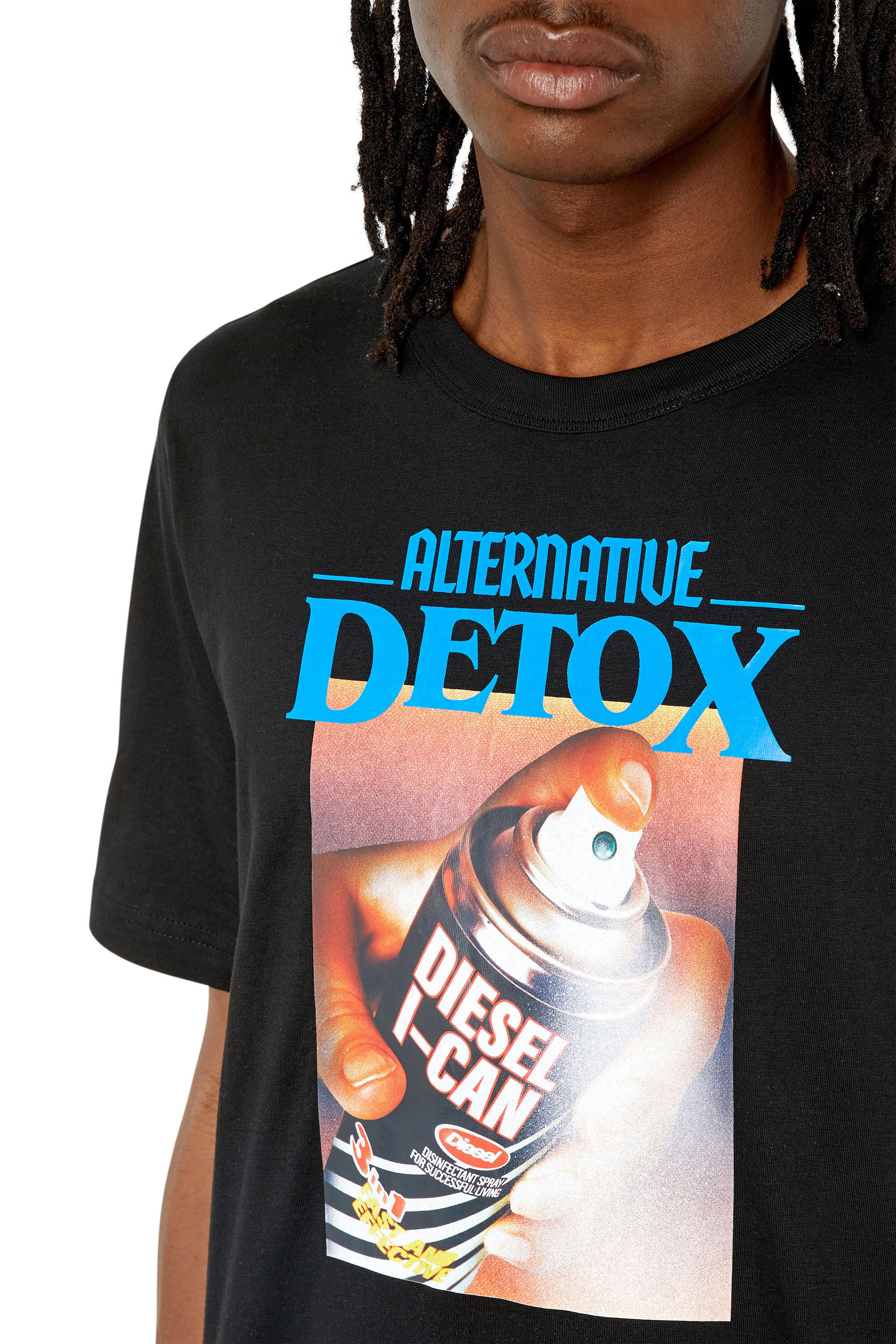 Diesel - T-JUST-G4, Black - Image 5