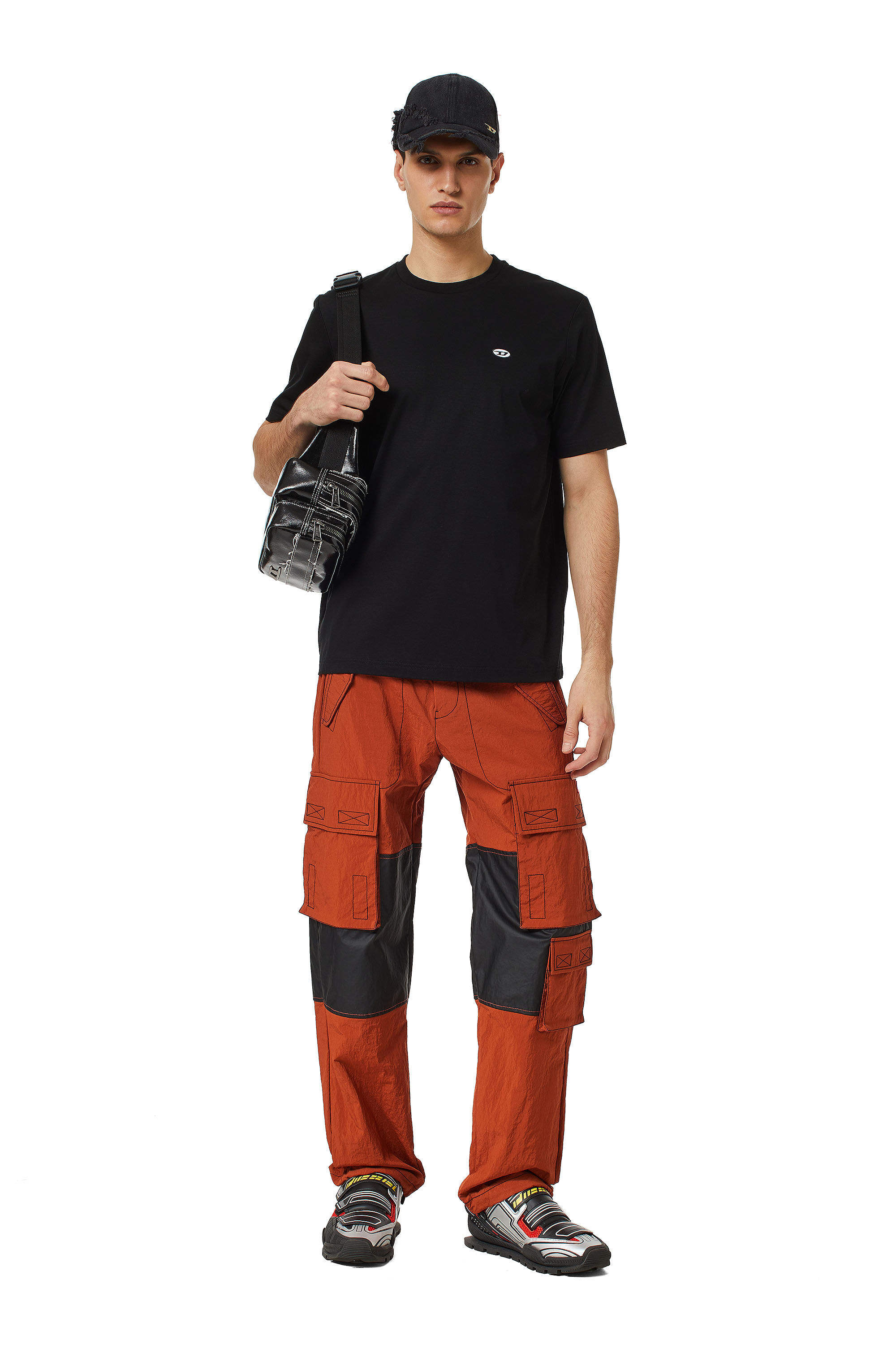 Diesel - T-JUST-DOVAL-PJ, Black - Image 1