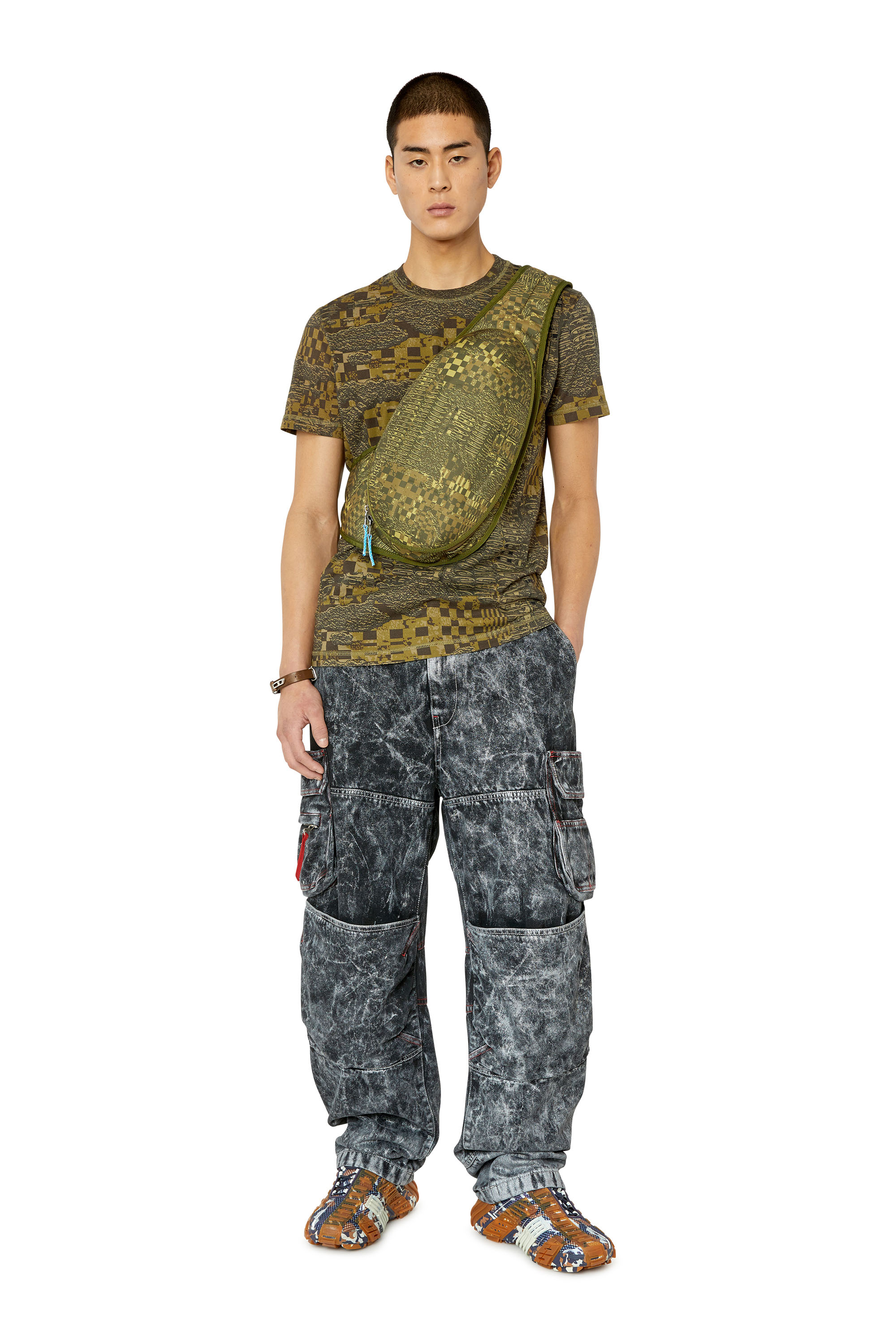 Diesel - T-DIEGOR-G1, Olive Green - Image 2