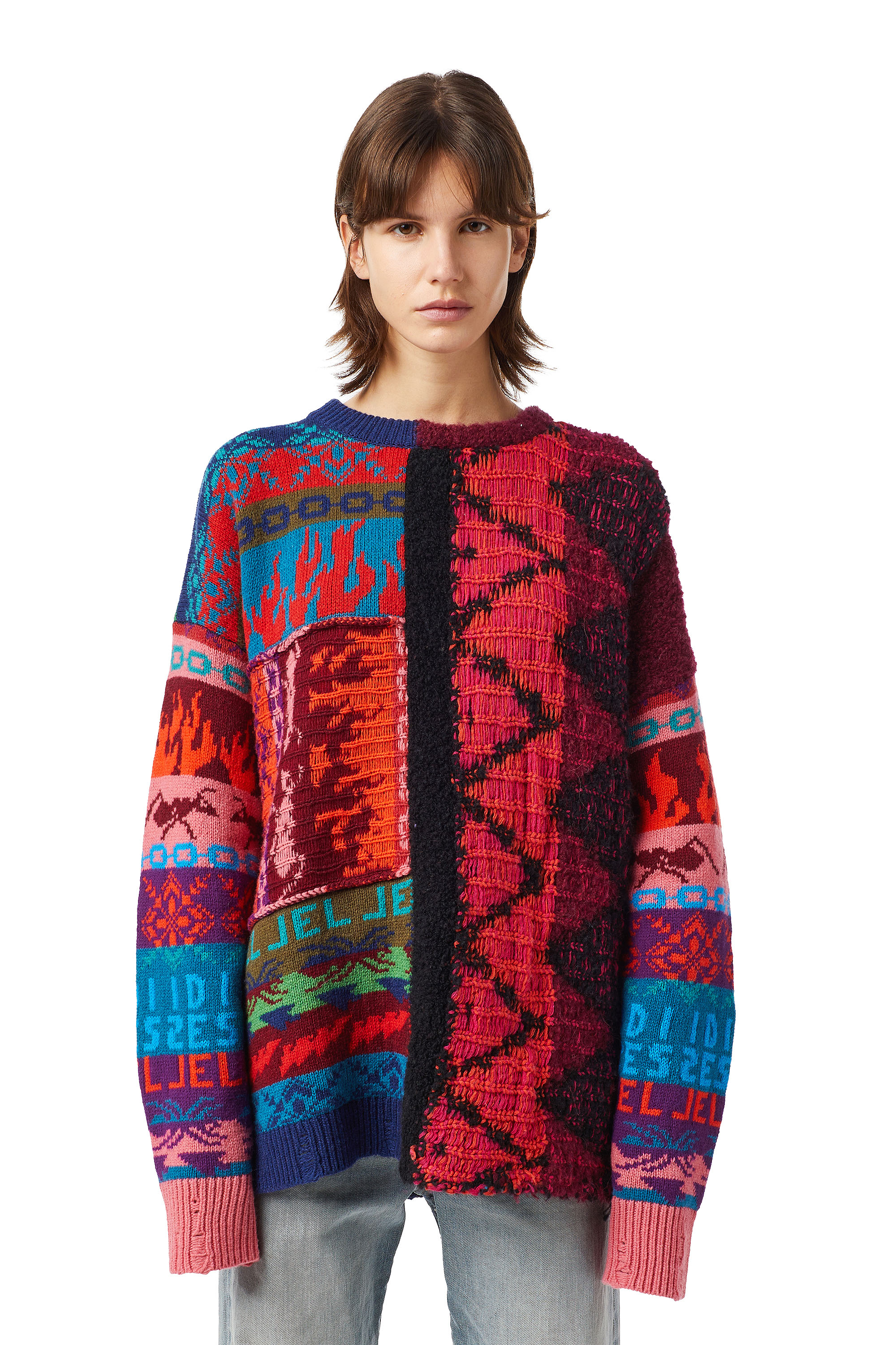 M-VIVYAN, Red/Pink - Knitwear
