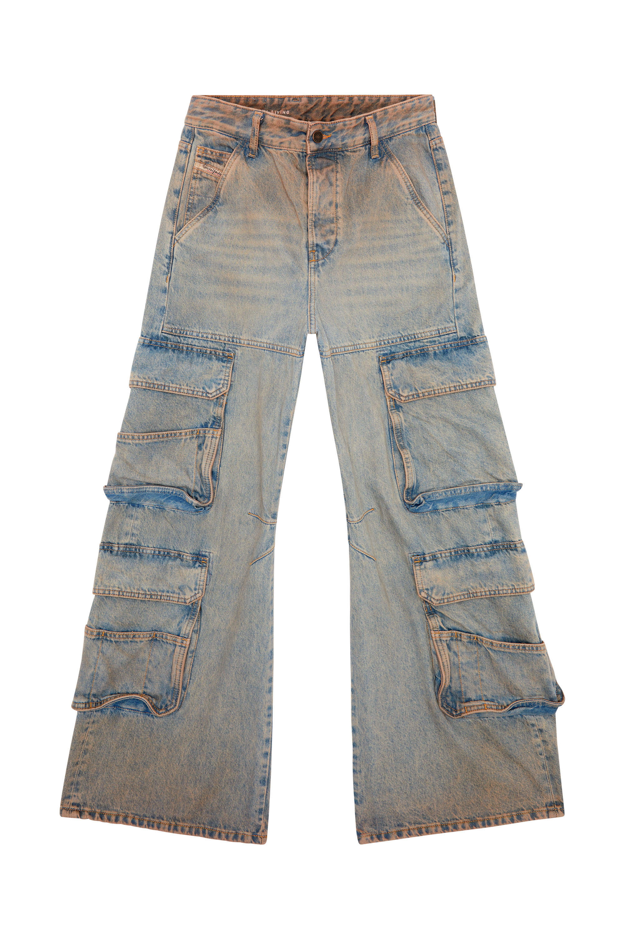 Diesel - Straight Jeans 1996 D-Sire 0KIAI, Light Blue - Image 5