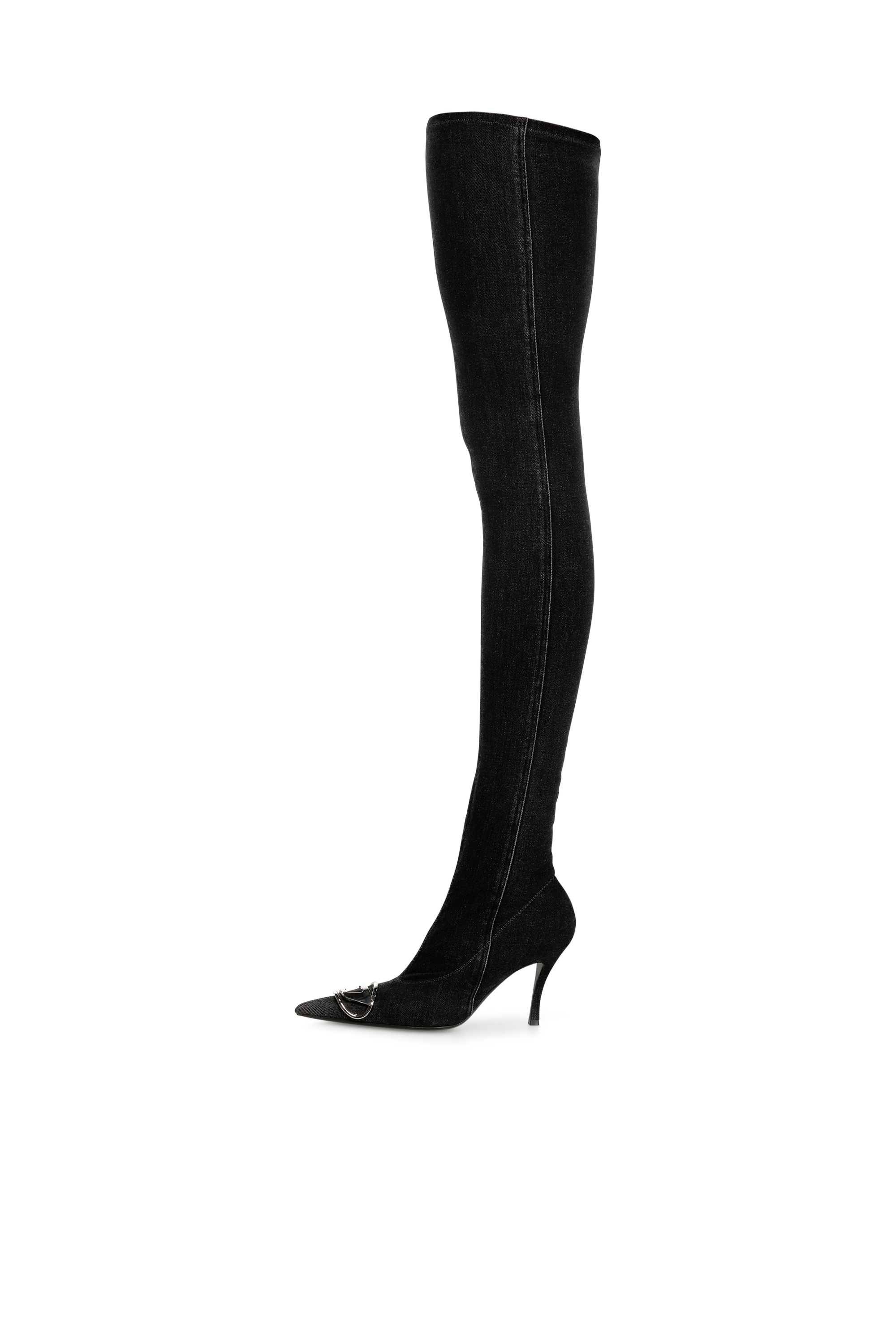D-VENUS TBT D, Black Diesel - D-VENUS TBT D, Woman's D-Venus-Over the knee boot in Black - 5