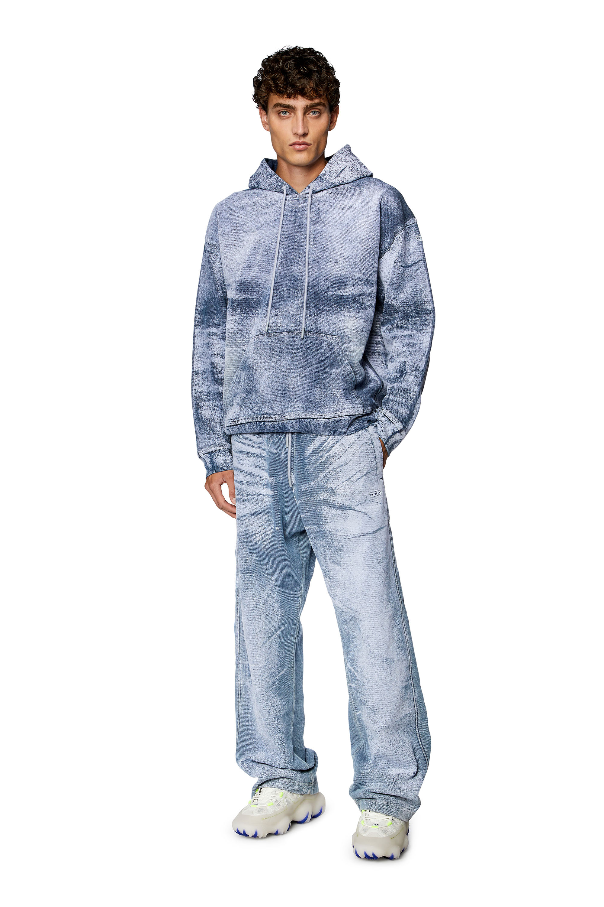 Diesel - Straight Jeans D-Martia 068JK, Light Blue - Image 1