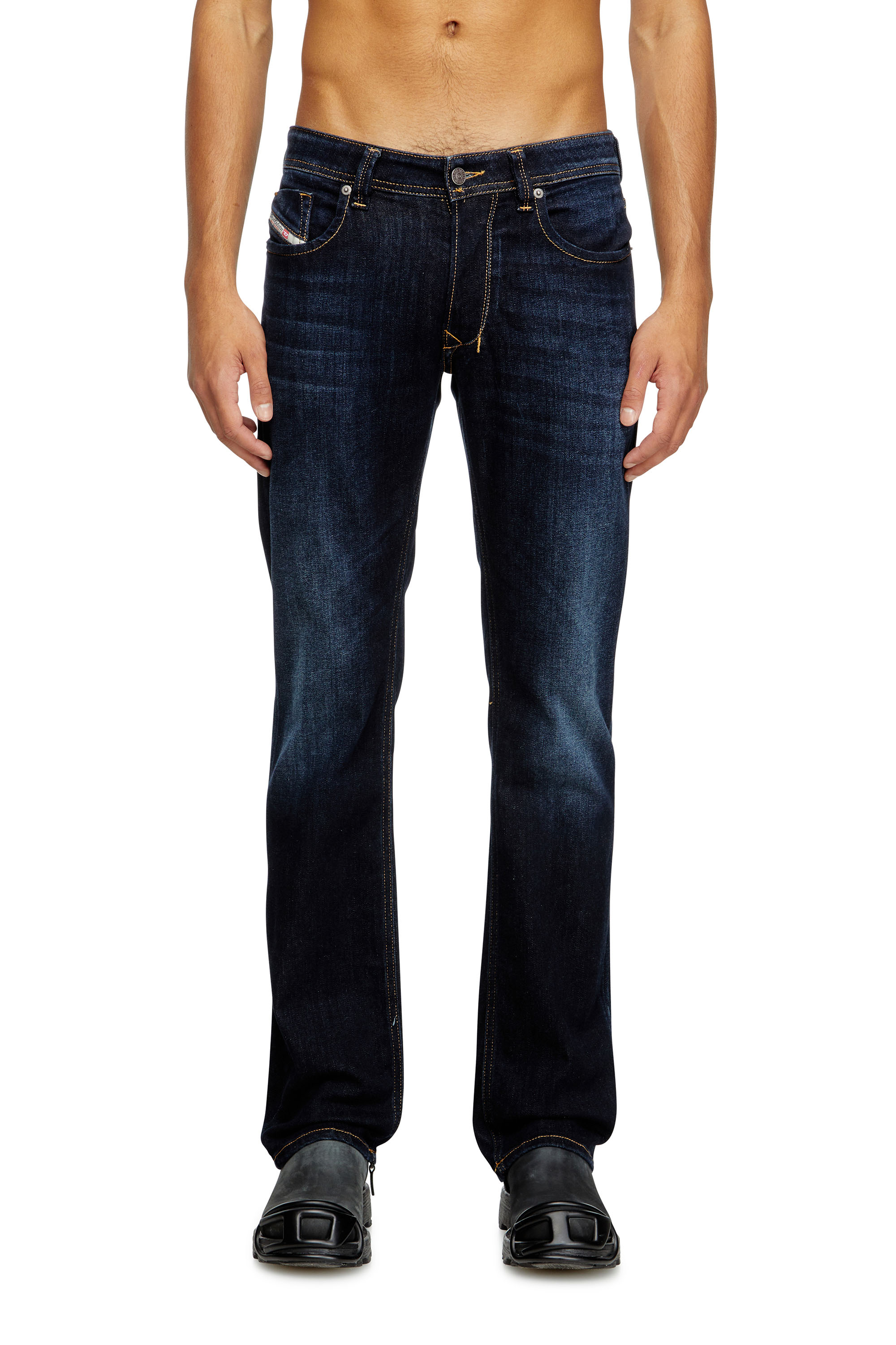 Diesel - Man's Regular Jeans 1985 Larkee 009ZS, Dark Blue - 1