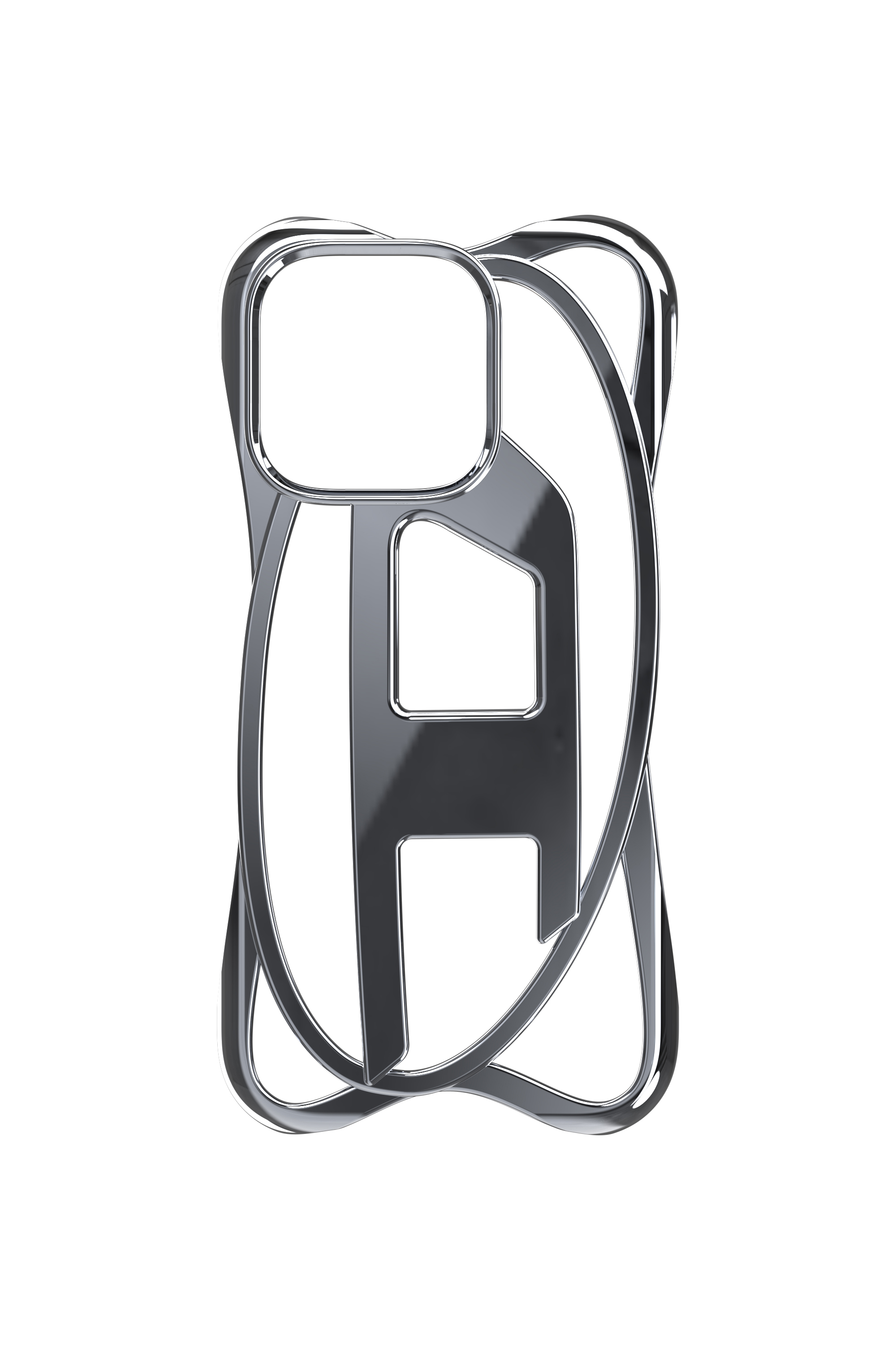 Diesel - 60267 CAGED D CASE, Unisex's Caged D Case iPhone 16 Pro in Grey - 4