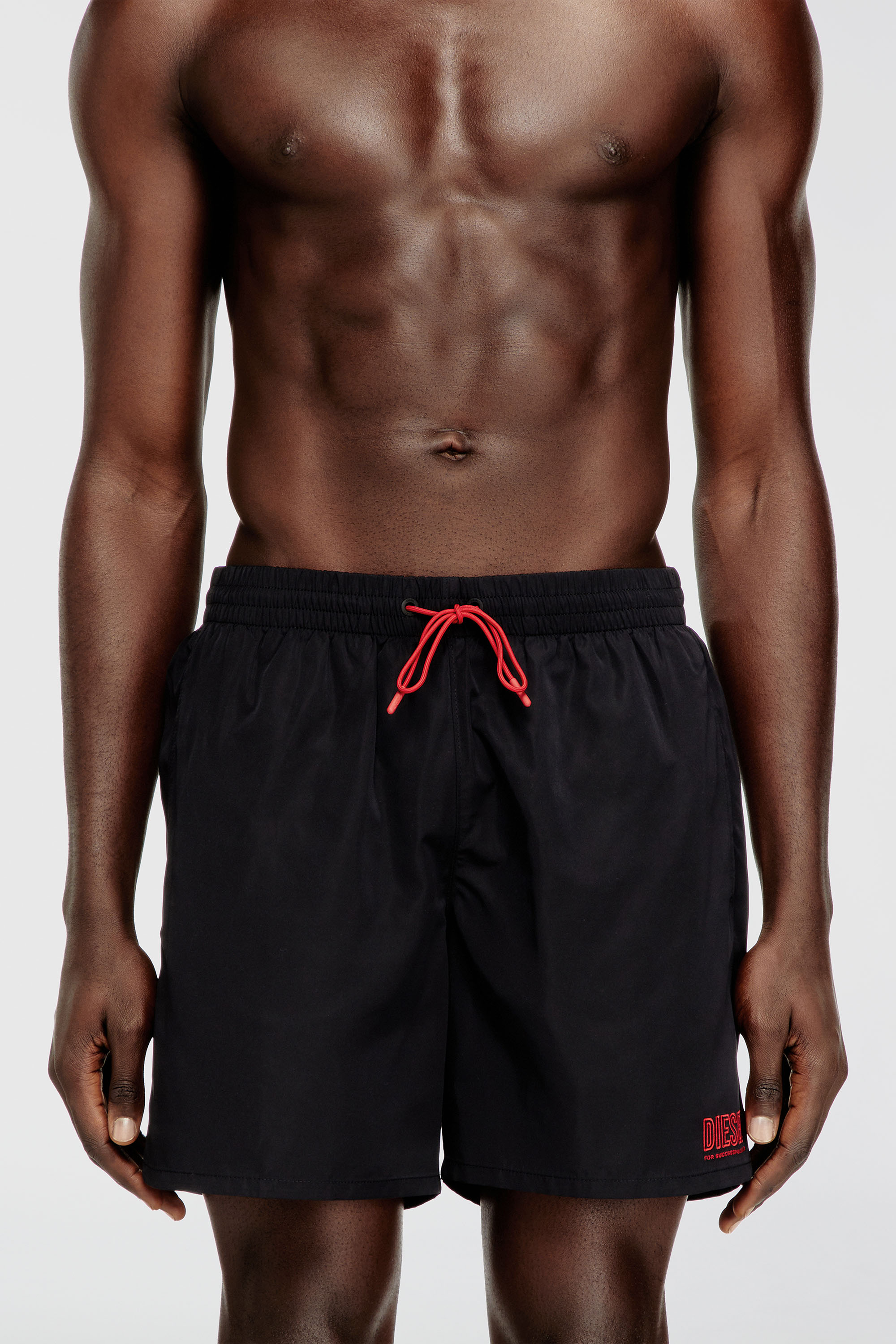 Swim shorts with zip pocket