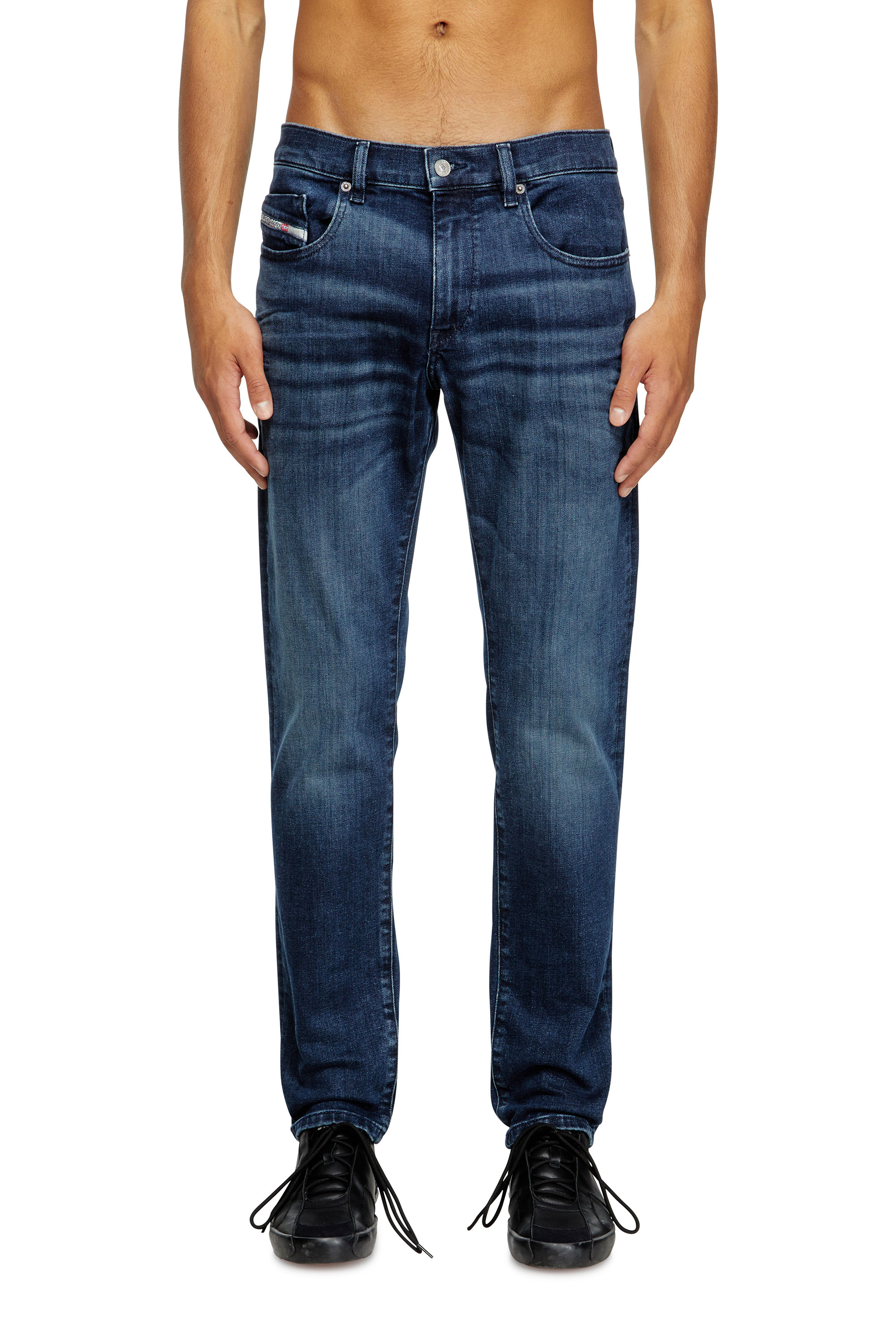 Diesel - Man's Slim Jeans 2019 D-Strukt 0GRDJ, Dark Blue - 1