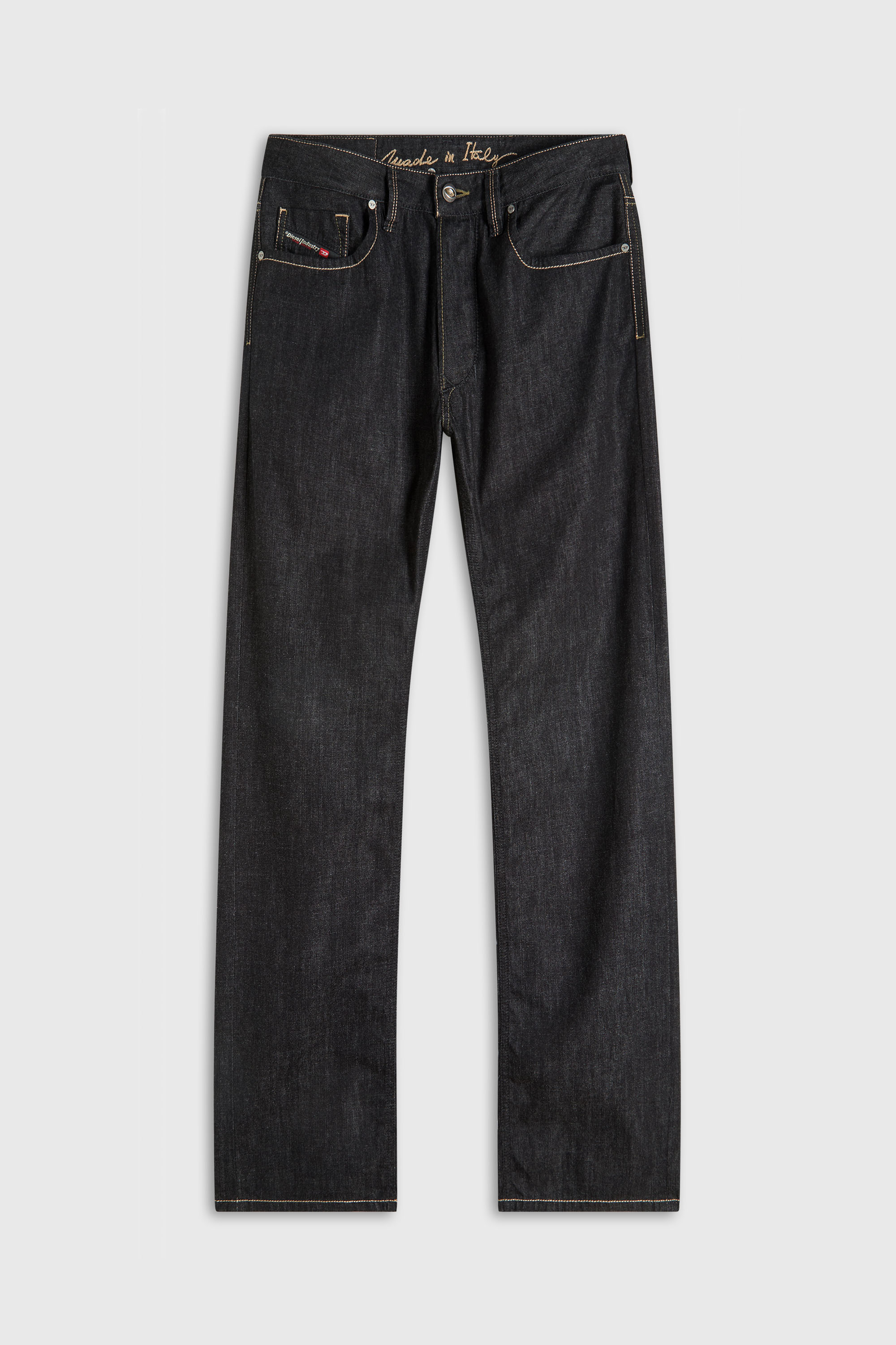 Diesel - Man's Regular Jeans 1985 Larkee 09R42, Black/Dark grey - 2