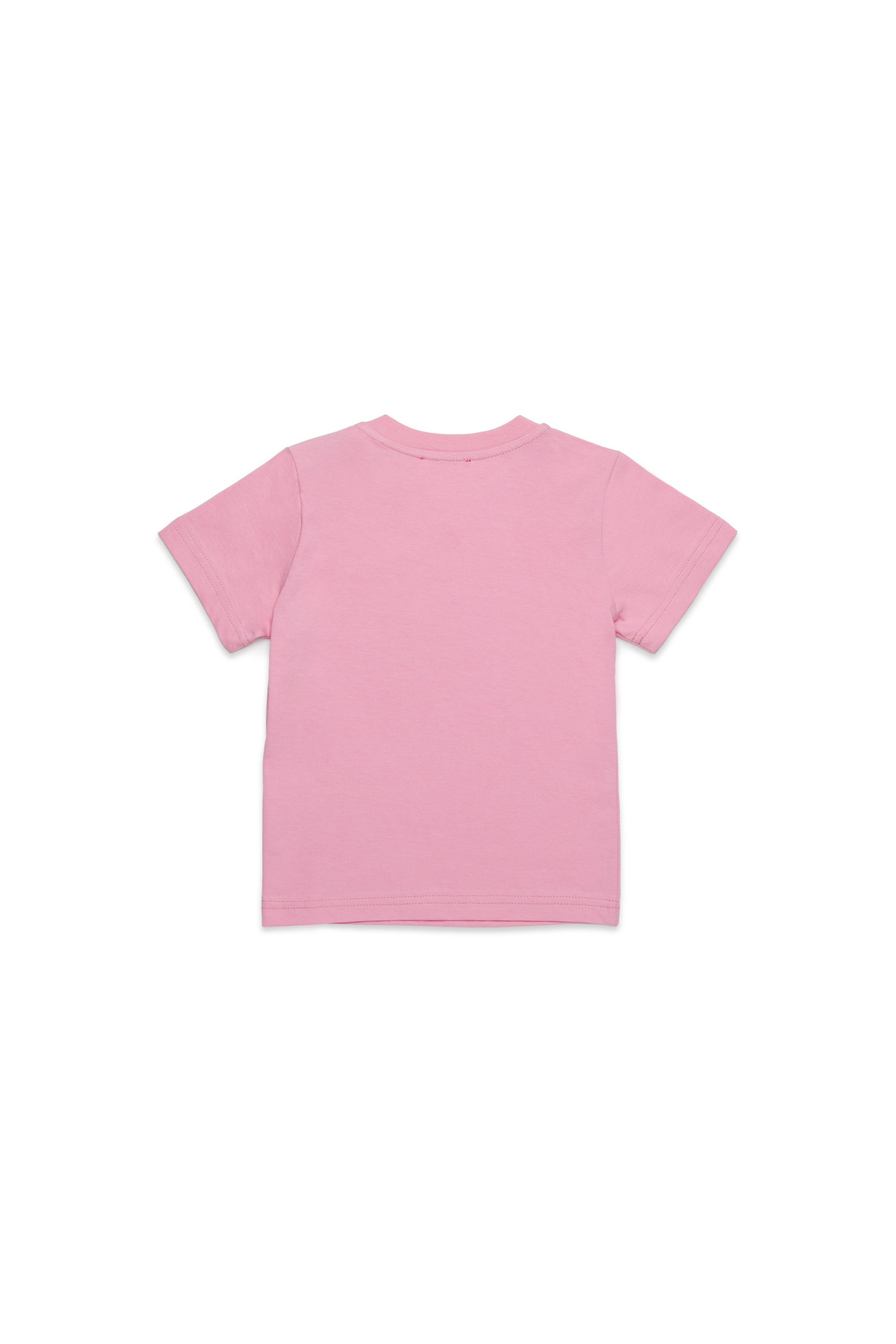 Diesel - TCERB, Unisex's T-shirt with Oval D logo in Pink - 2