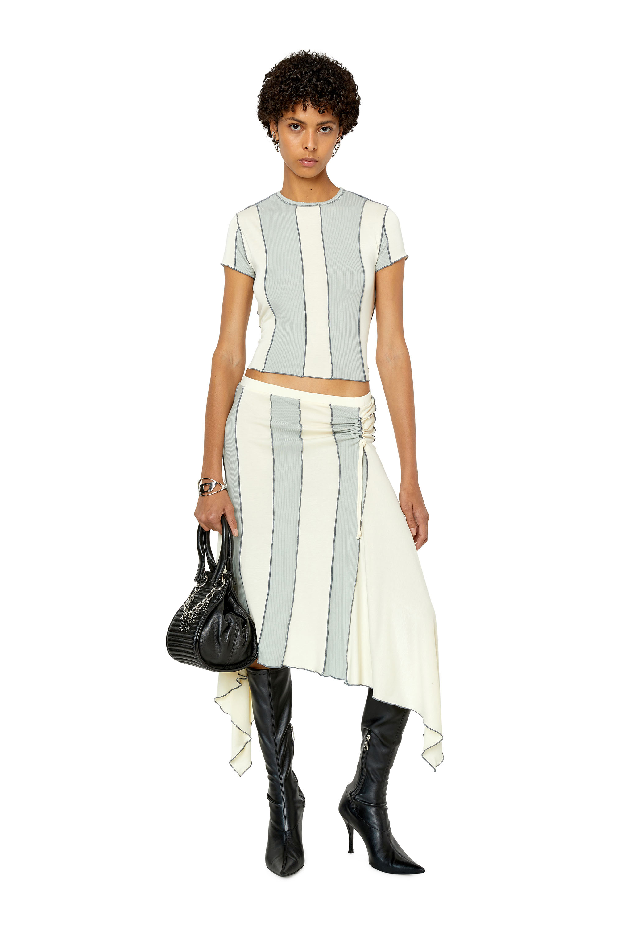 Diesel - T-LINUTY, Blue/White - Image 2