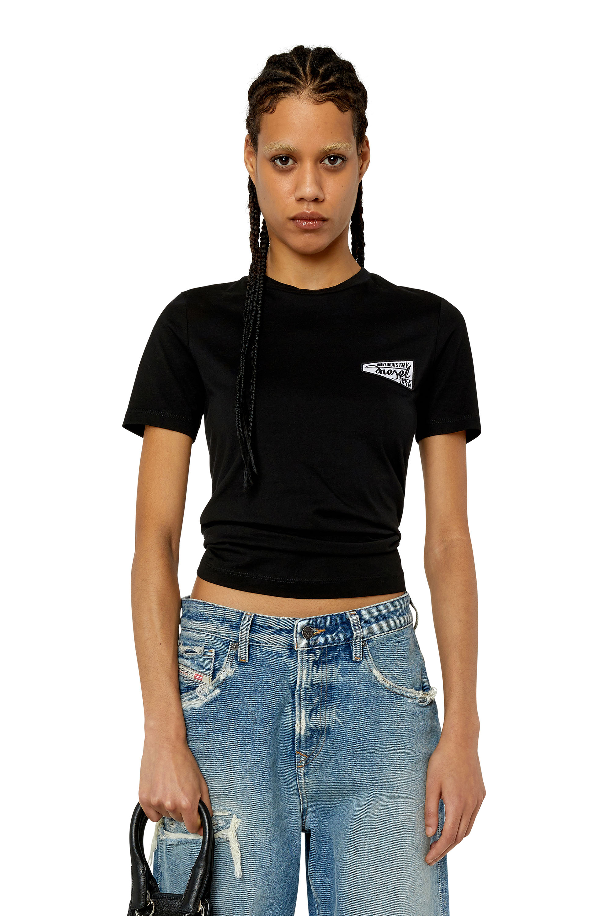 Diesel - T-REG-G8, Black - Image 1