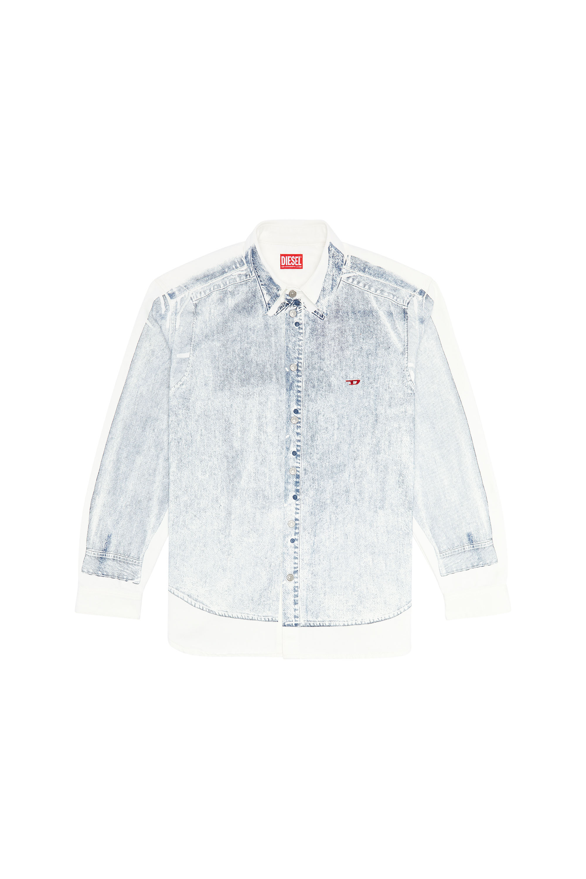 Diesel - D-SIMPLY-OVER-S, Blue/White - Image 3