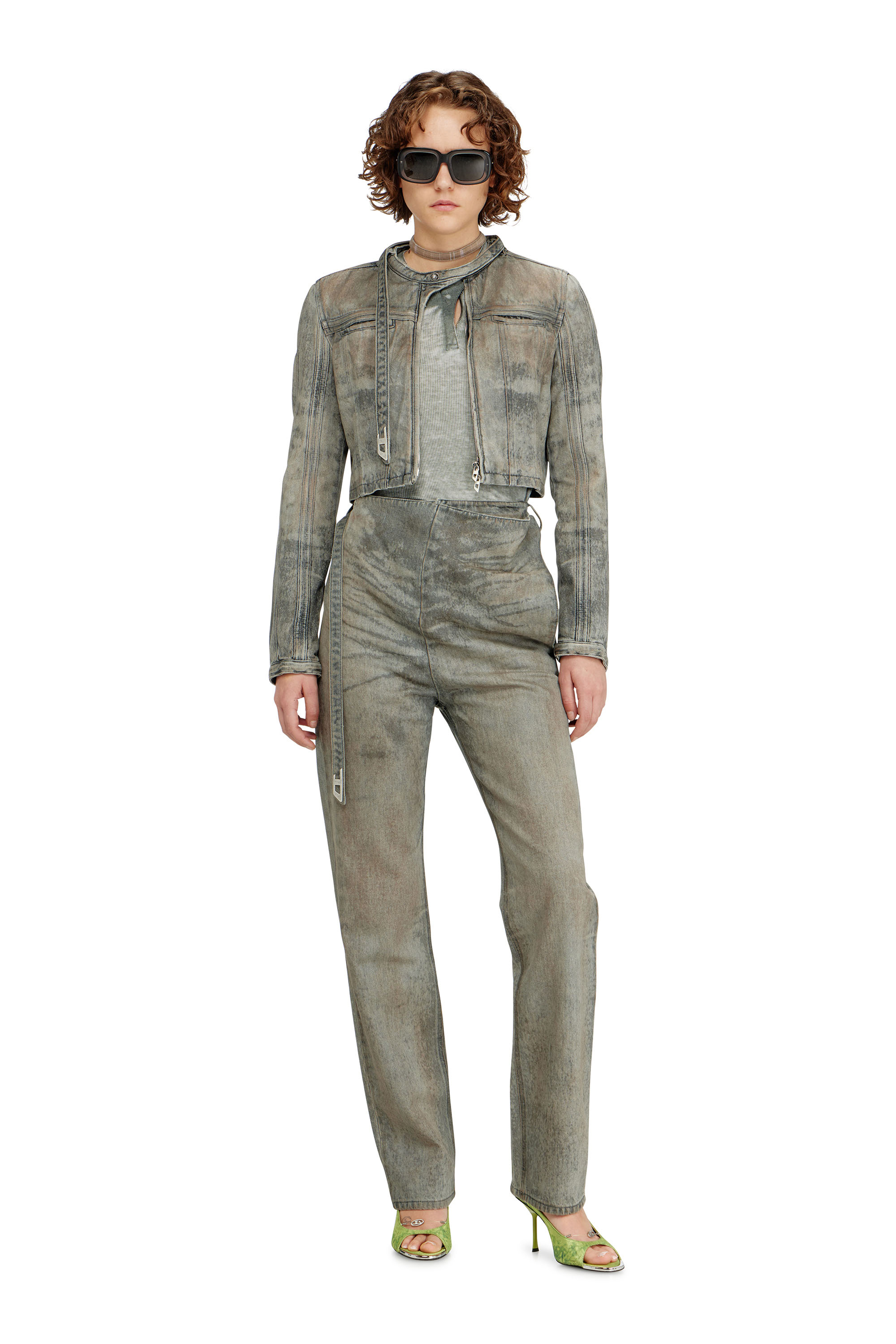 Diesel - Woman's Slim Jeans D-THALIRA 09P24, Grey - 1