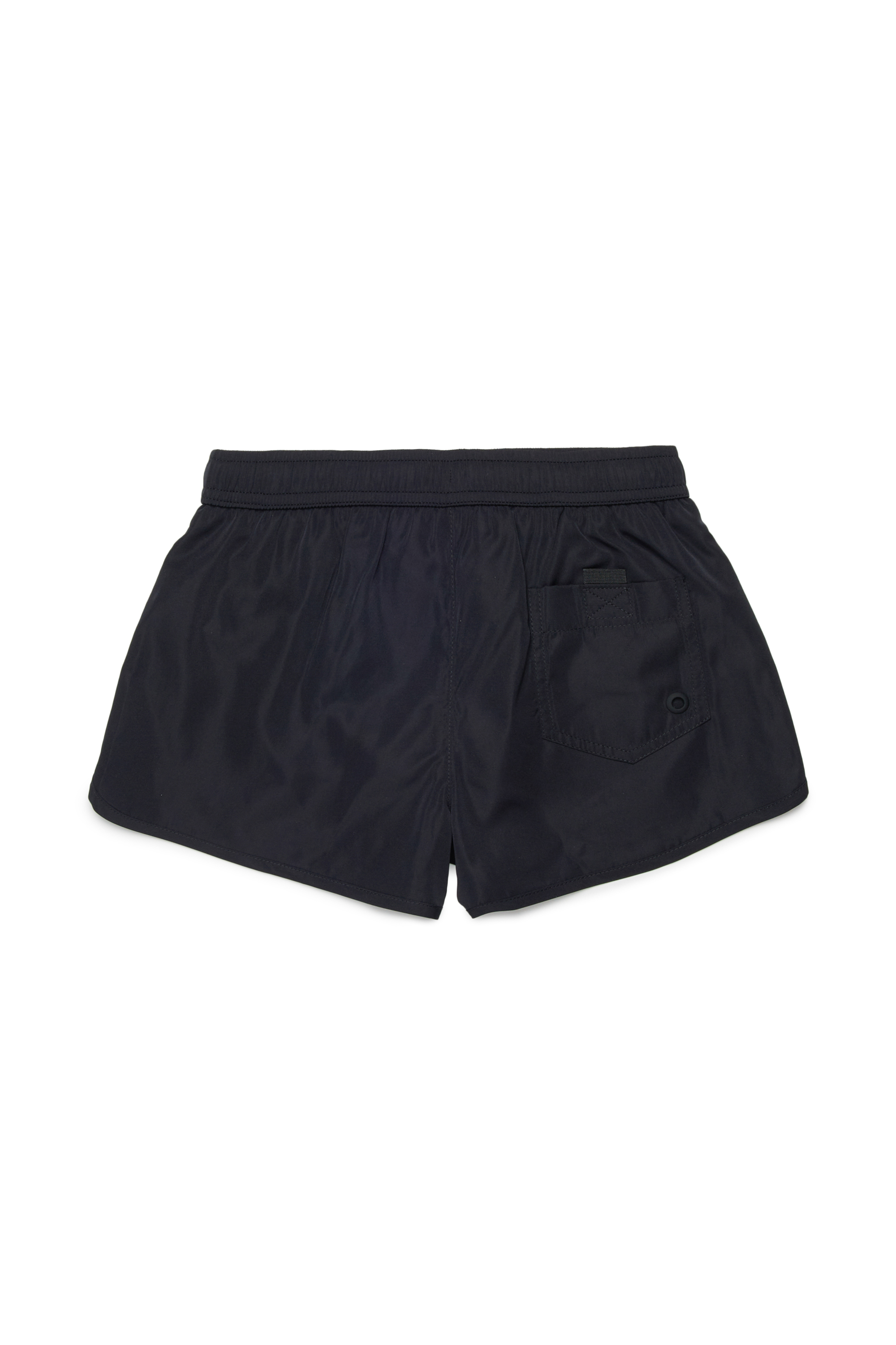 Diesel - MIARD, Man's Swim shorts with contrasting D in Black - 2