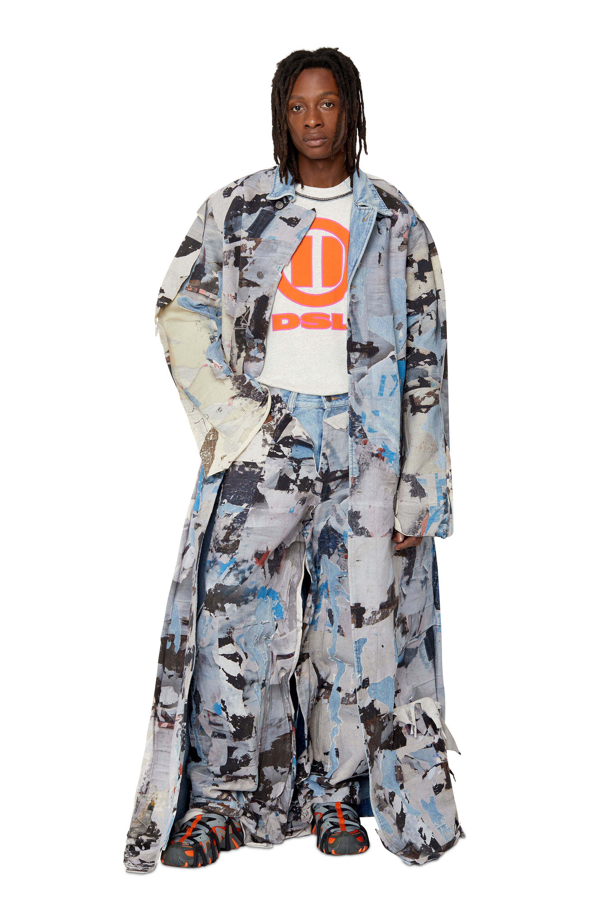 Diesel - D-ROKU-LL-FSB, Grey - Image 1