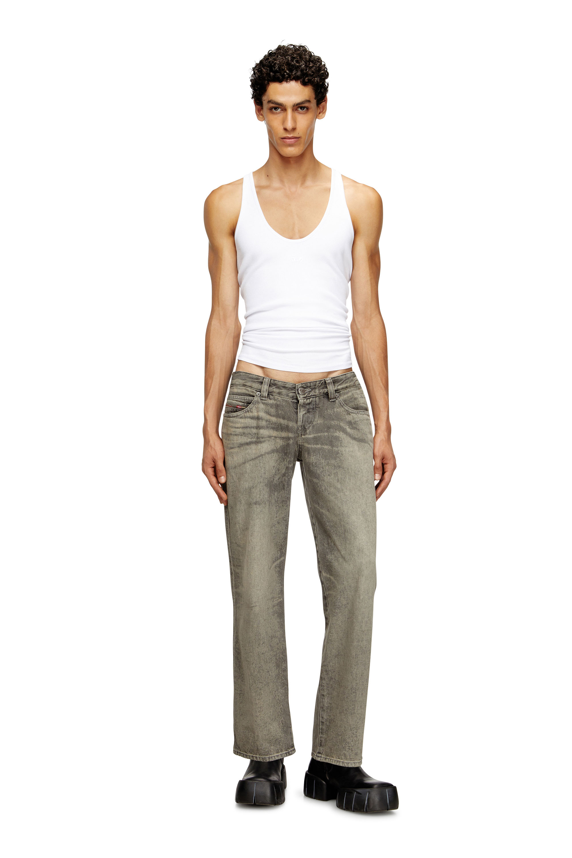 Diesel - Man's Regular Jeans D-Im 007DR, Grey - 1