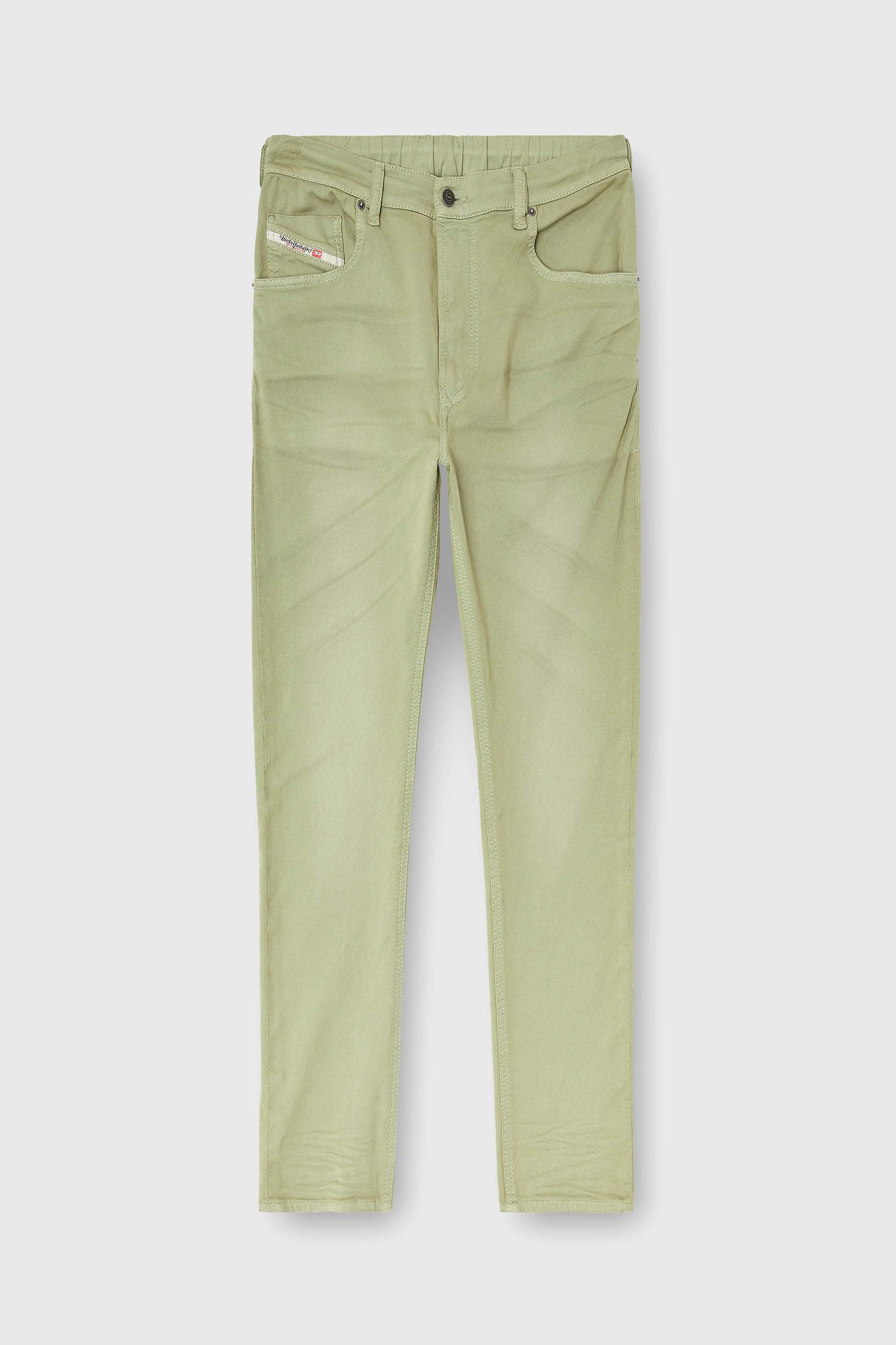 Diesel - Man's Regular 2032 D-Krooley-BW Joggjeans&reg; 0670M, Olive Green - 4