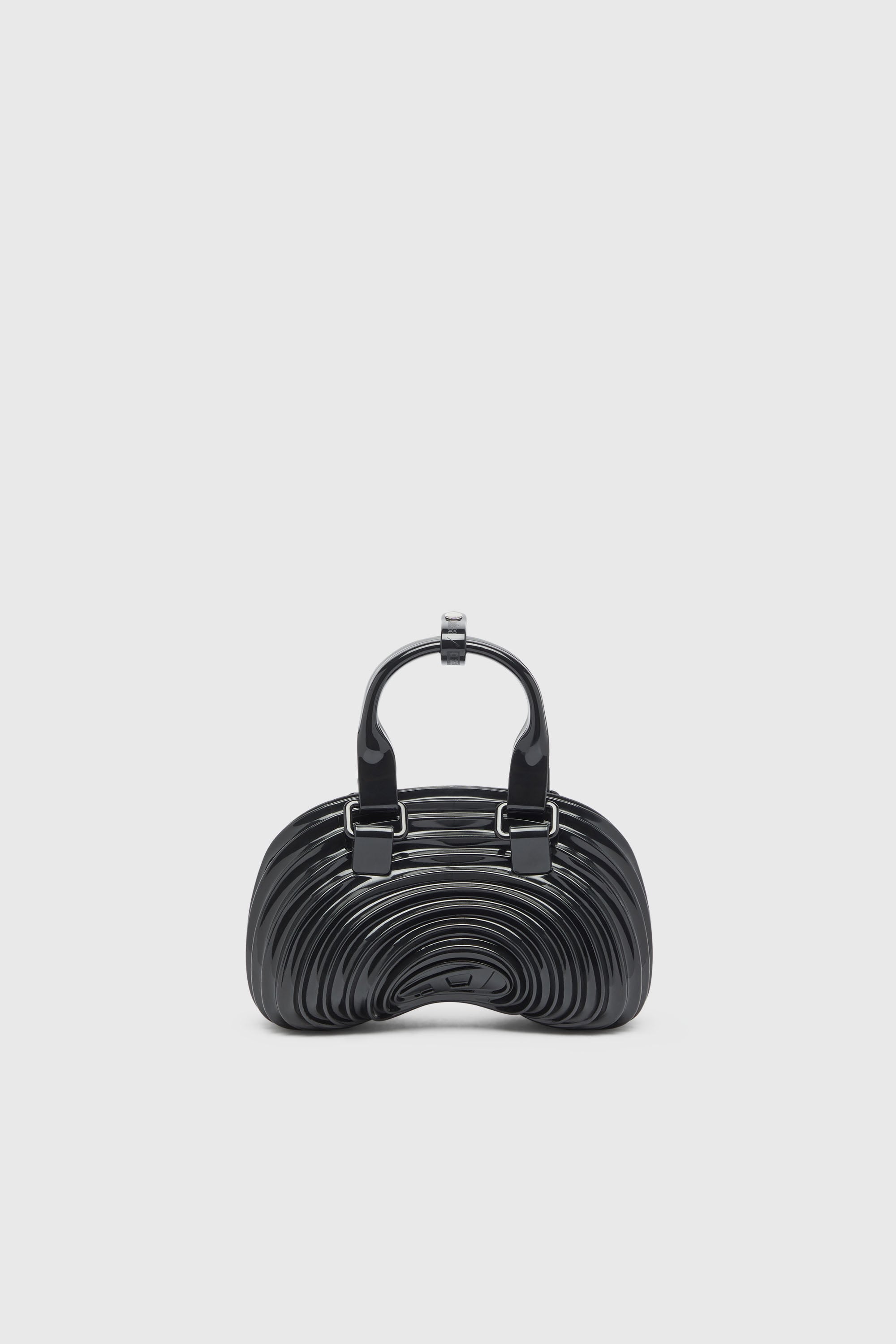 Diesel - MELISSA QUANTUM DOME, Woman's Quantum Dome - Handbag in Melflex&reg; in Black - 2