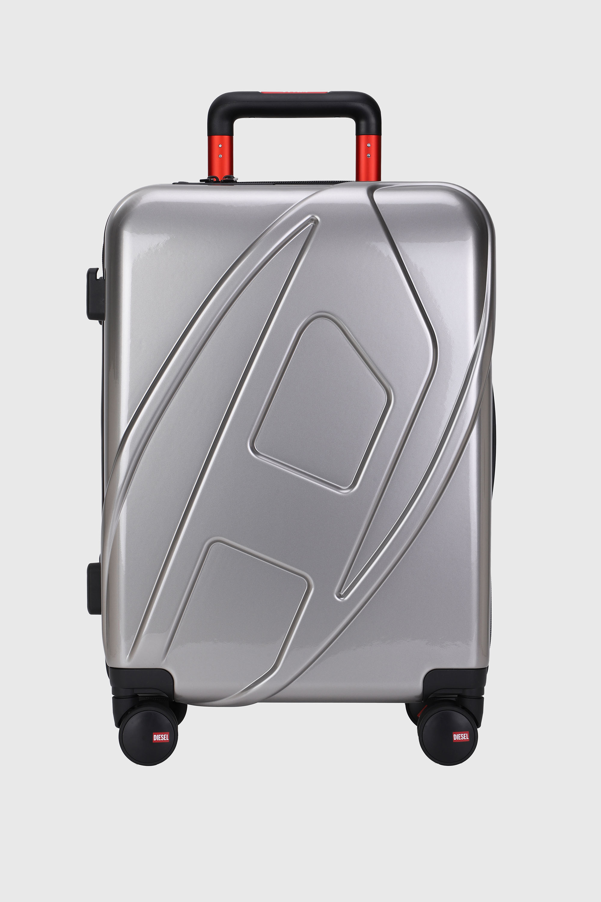 Diesel - LU0043 HARD LUGGAGE - DSL012, Unisex's Oval D suitcase size S in Grey - 1