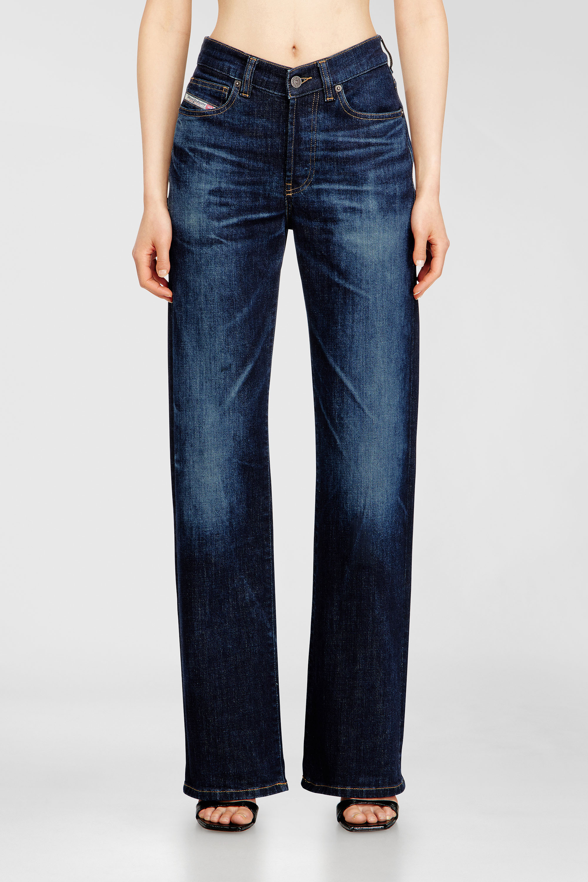 Diesel - Woman's Regular Jeans 1971 D-Sent 0ADBL, Dark Blue - 2
