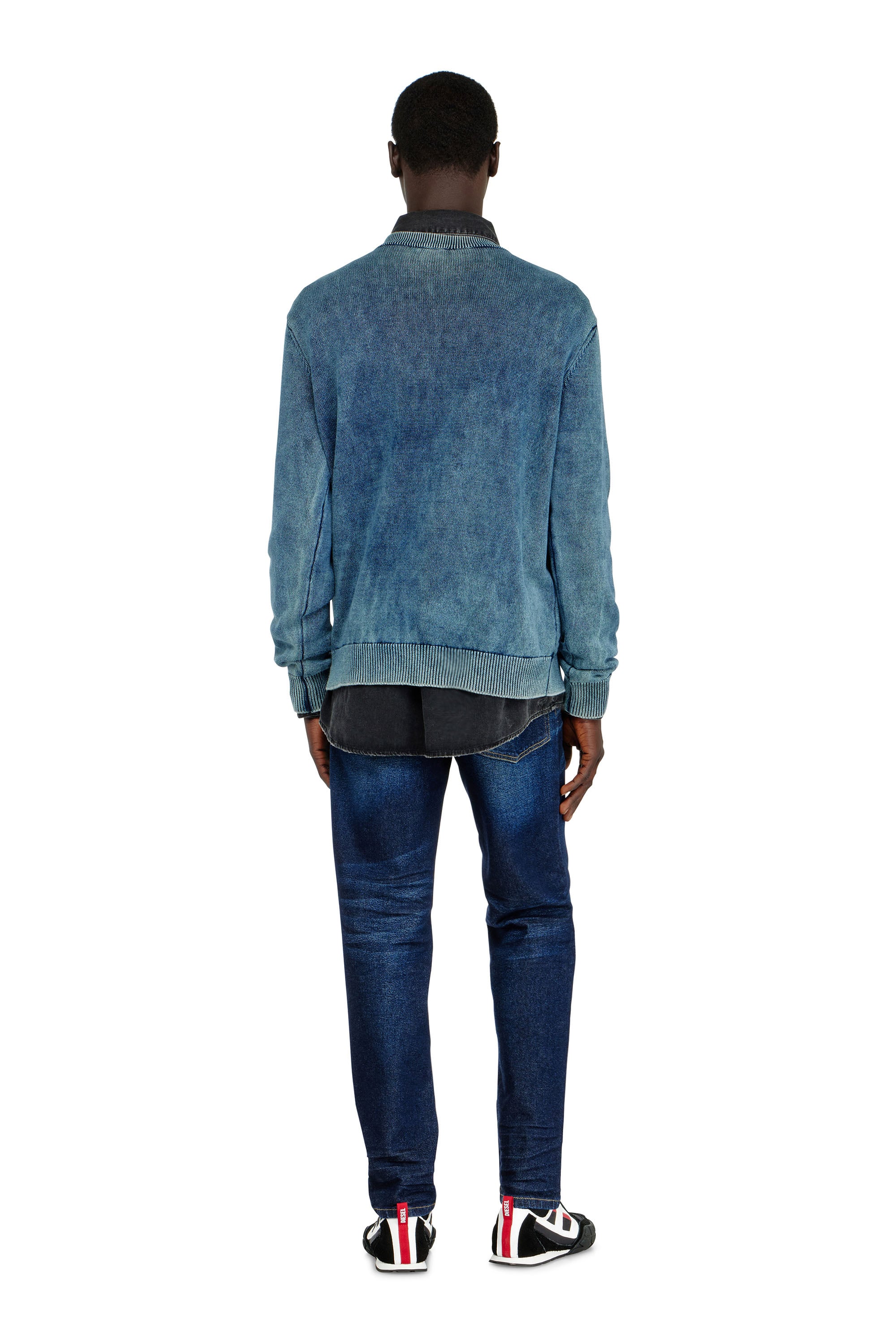 Diesel - Man's Regular Jeans 2023 D-Finitive 0KBBV, Dark Blue - 4
