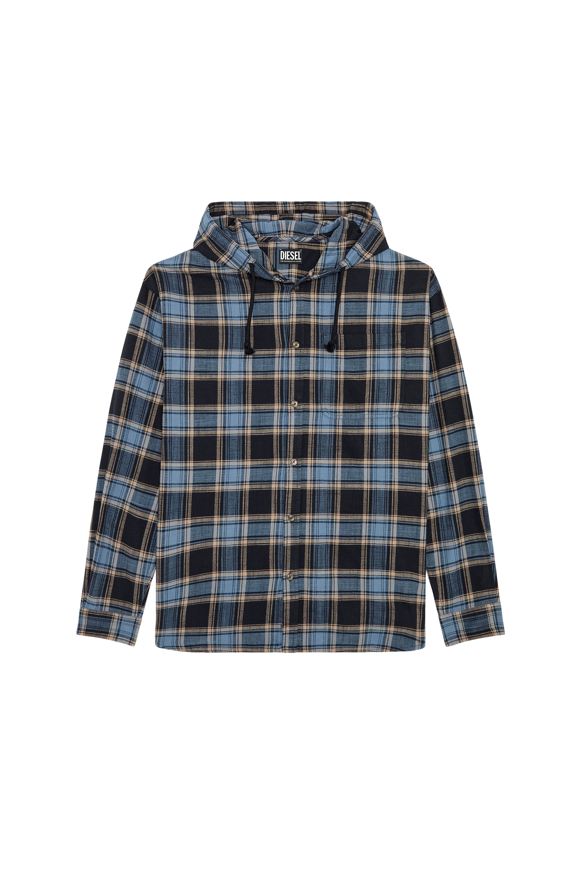 Diesel - S-DEWNY-HOOD, Black/Blue - Image 3