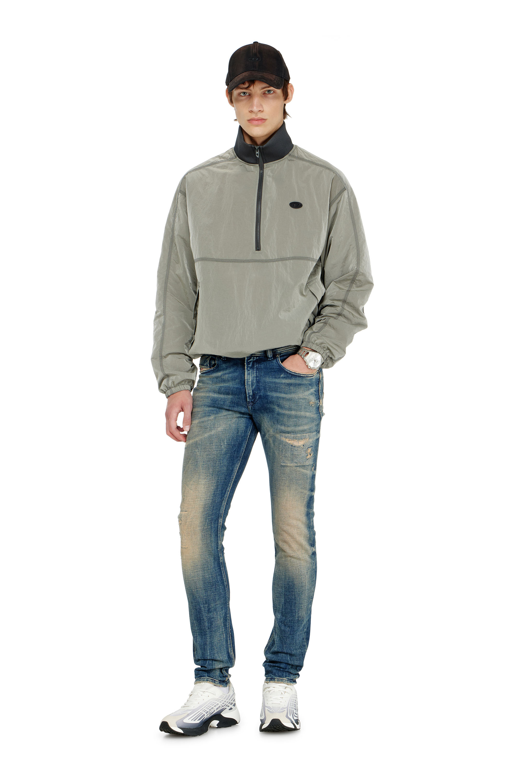 Diesel - Man's Skinny Jeans 1979 Sleenker 09P68, Dark Blue - 4