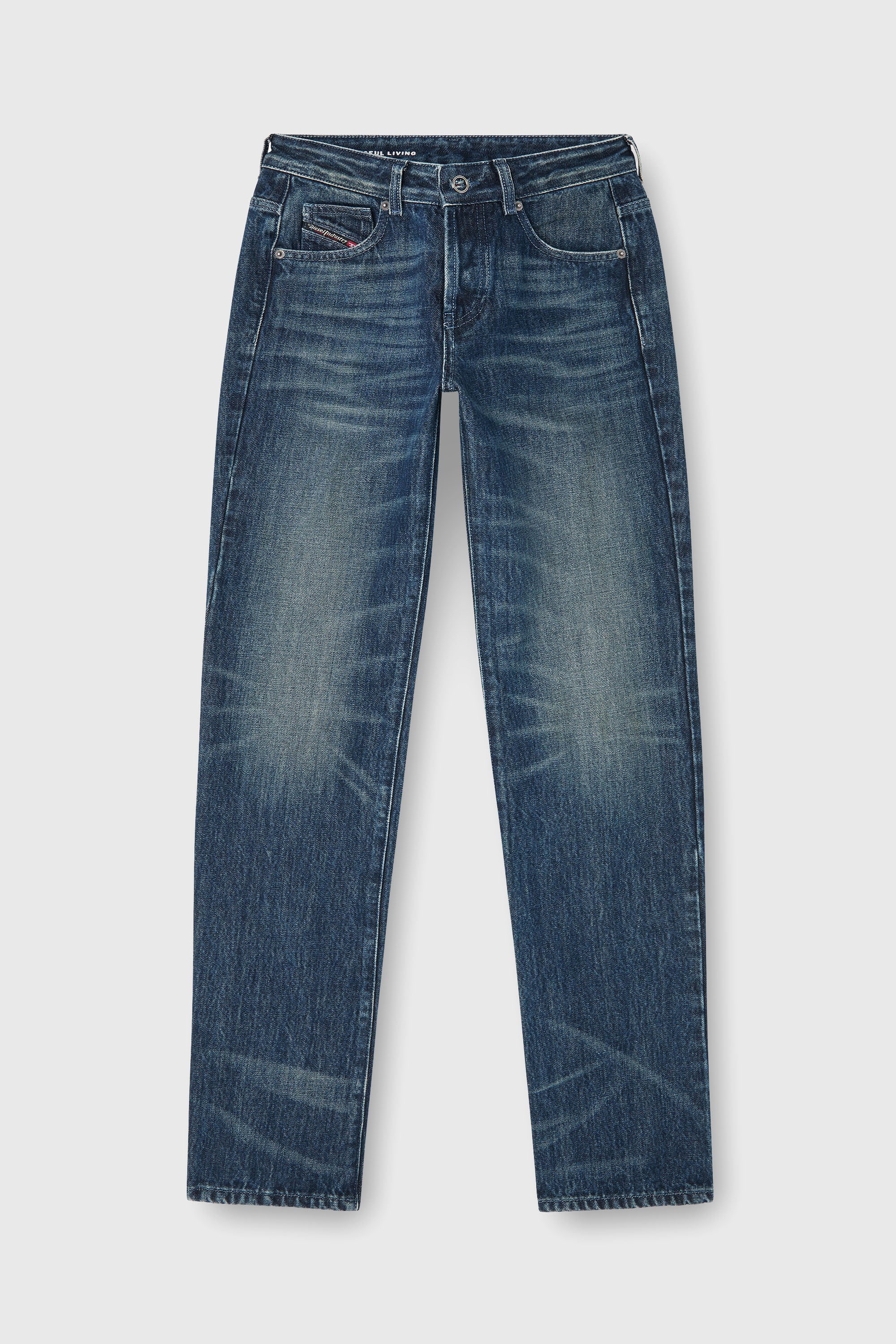 Diesel - Woman's Regular Jeans D-Heel 007FZ, Dark Blue - 2
