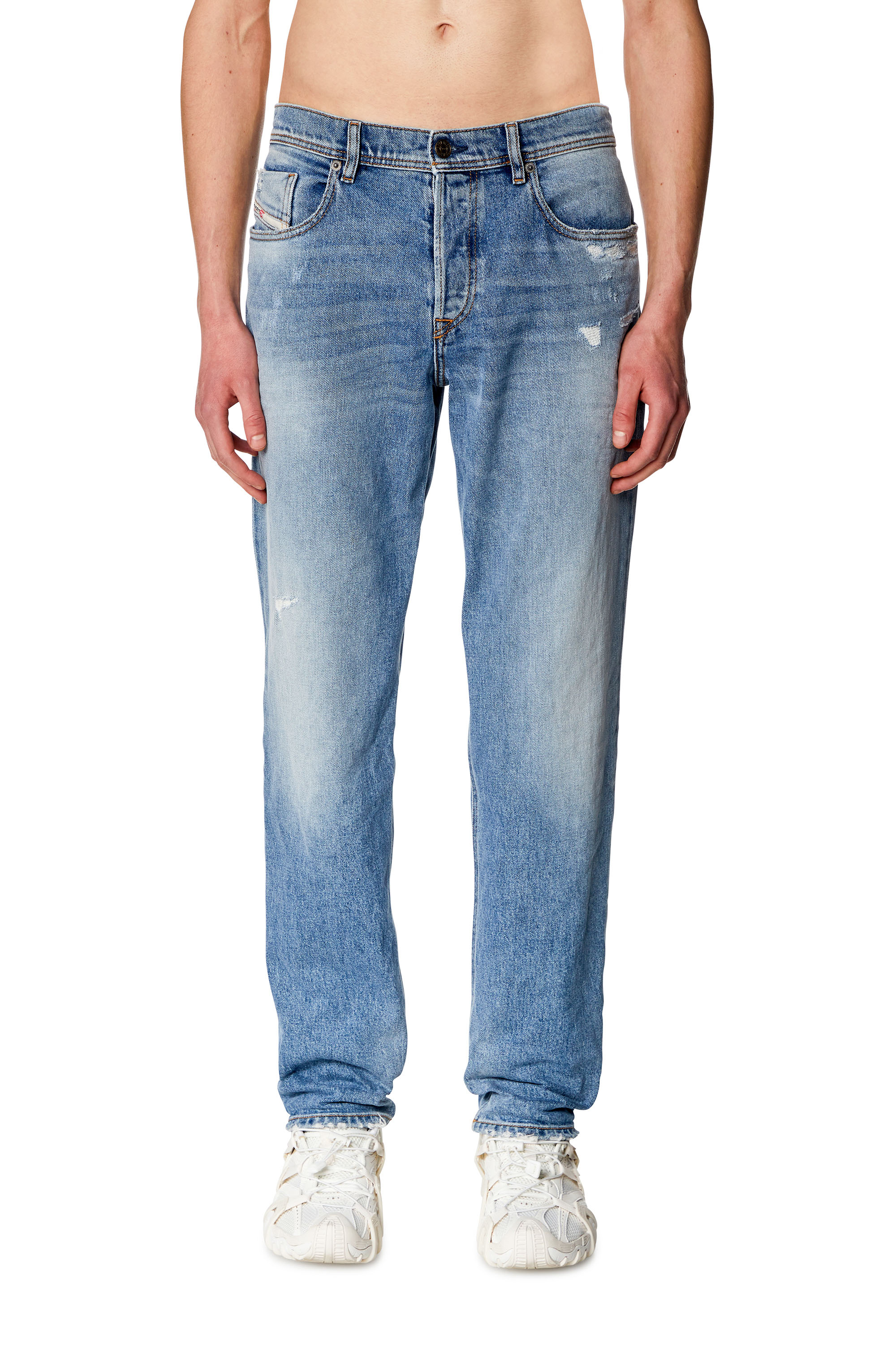 Diesel - Tapered Jeans 2023 D-Finitive 09H46, Light Blue - Image 1