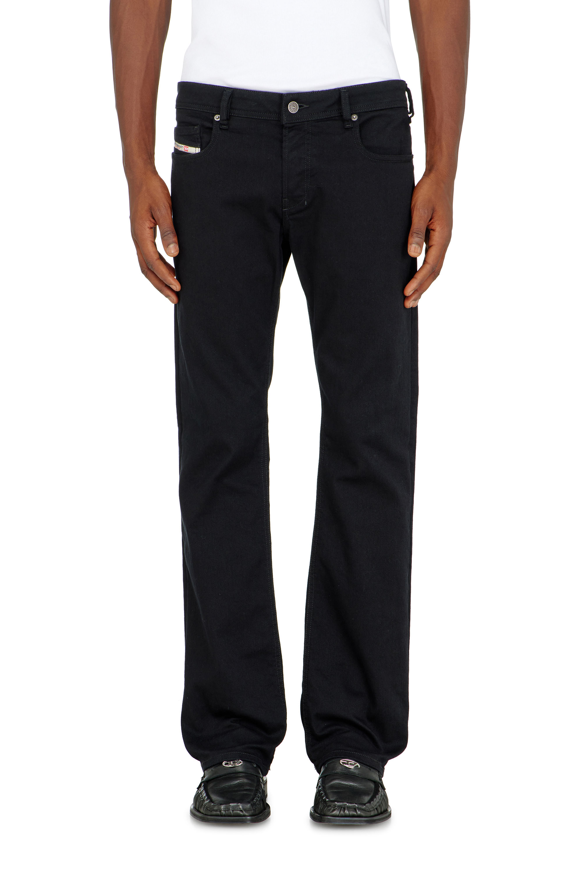 Diesel - Man's Bootcut Jeans 2007 Zatiny 0688H, Black/Dark grey - 2