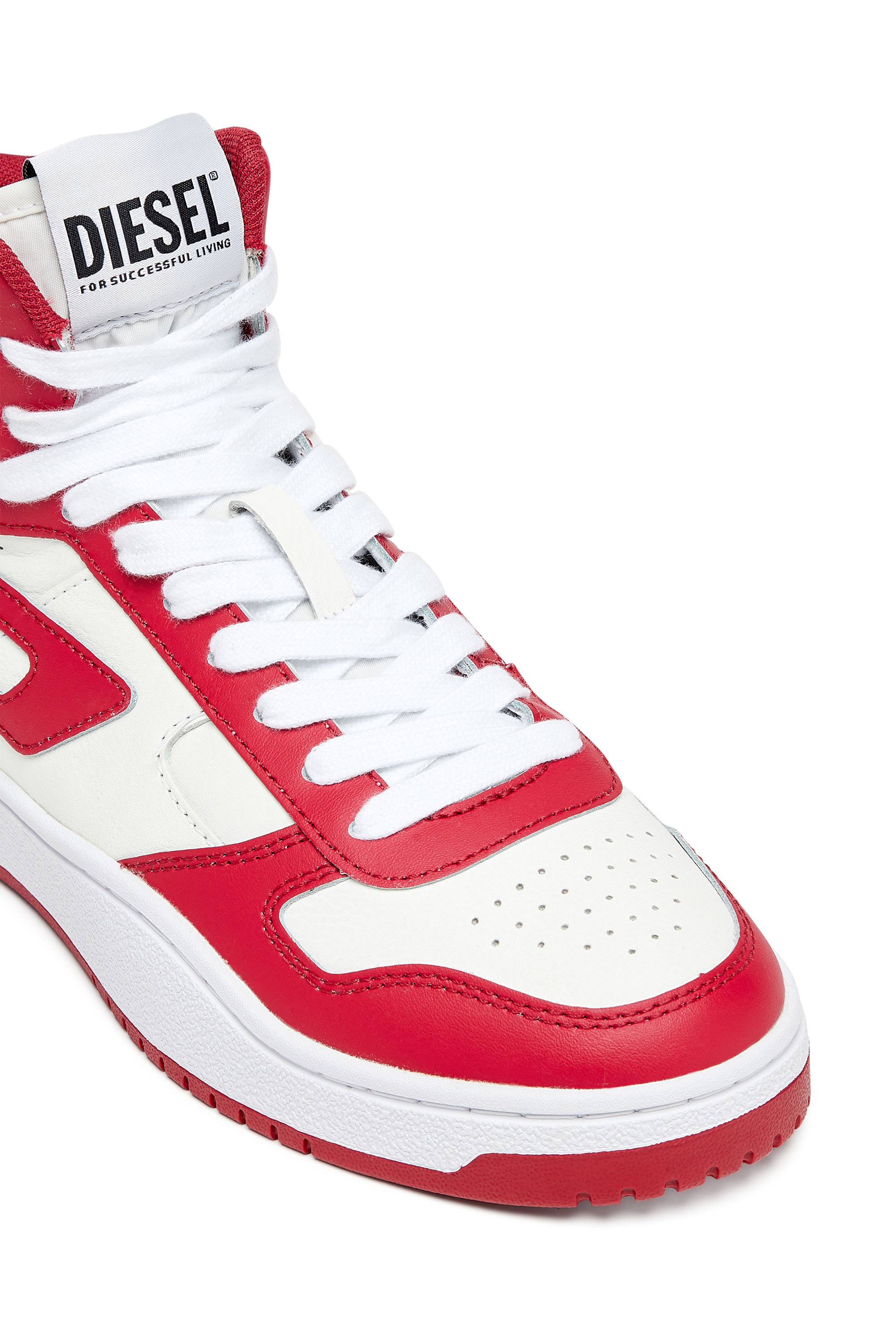 Diesel - S-UKIYO V2 MID W, White/Red - Image 6