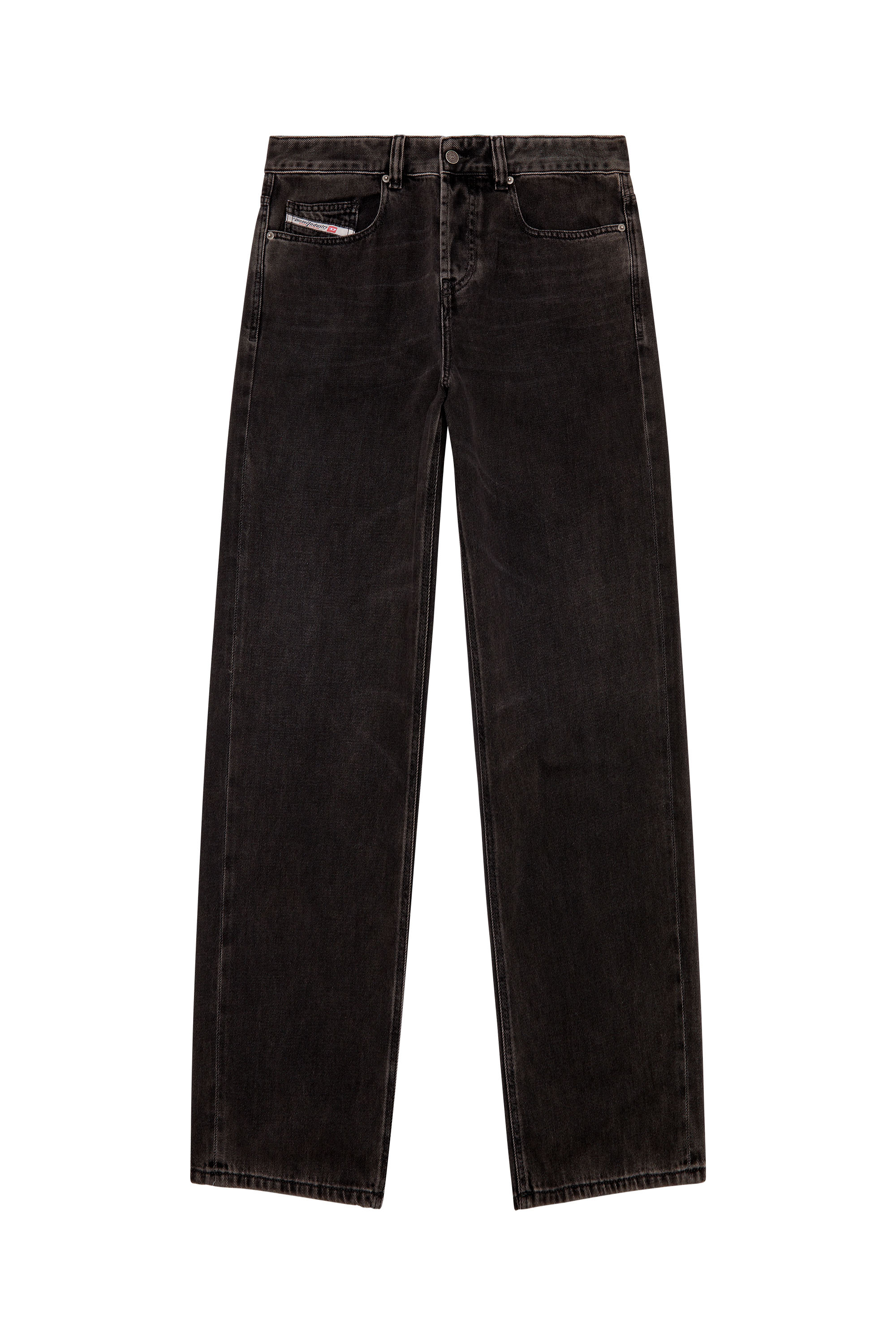 Diesel - Straight Jeans 2001 D-Macro 09I35, Black/Dark grey - Image 5