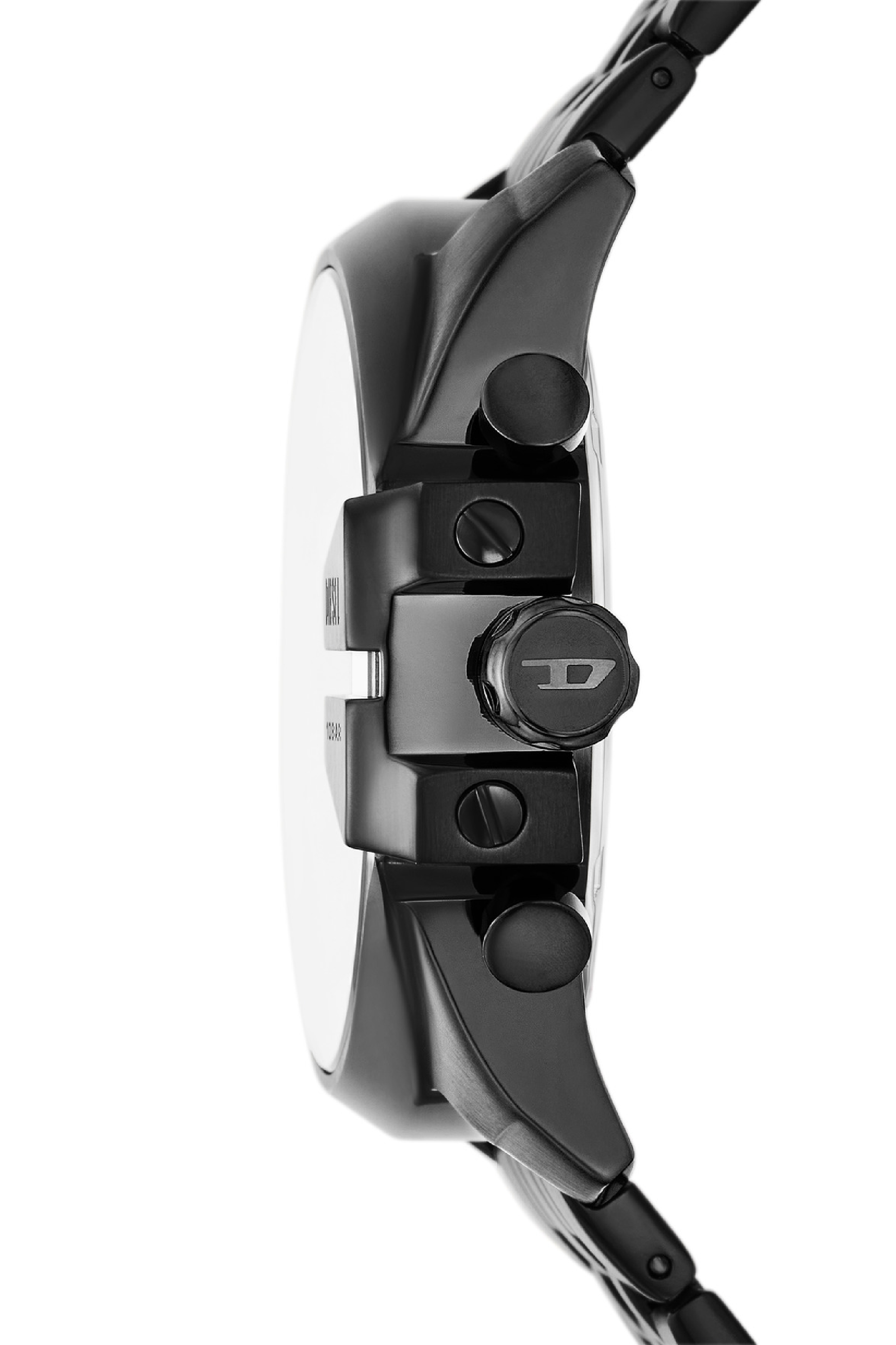 Diesel - DZ4617, Man's Baby Chief Chronograph stainless steel watch in Black - 3