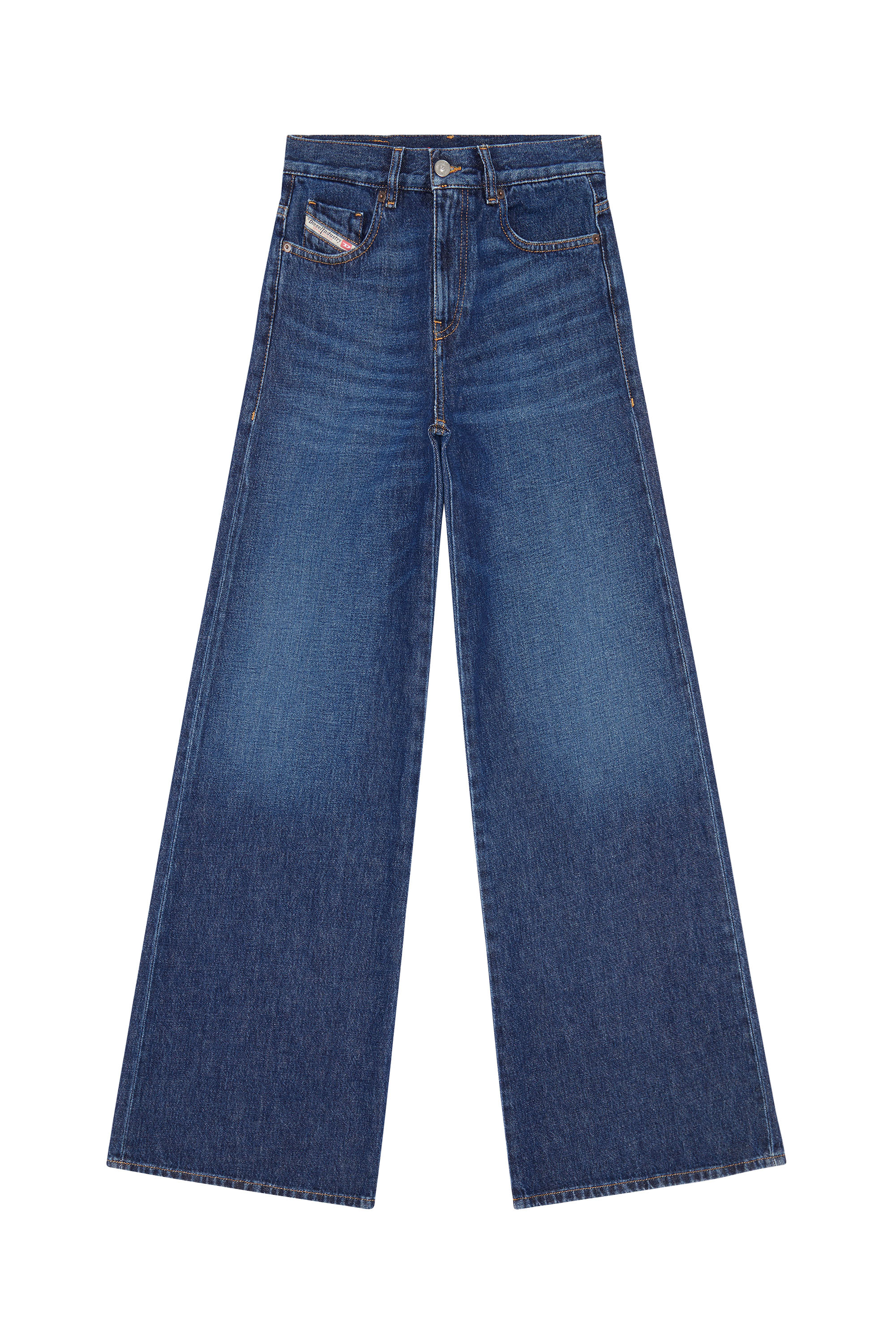 Diesel - 1978 D-Akemi 09C03 Bootcut and Flare Jeans, Dark Blue - Image 6