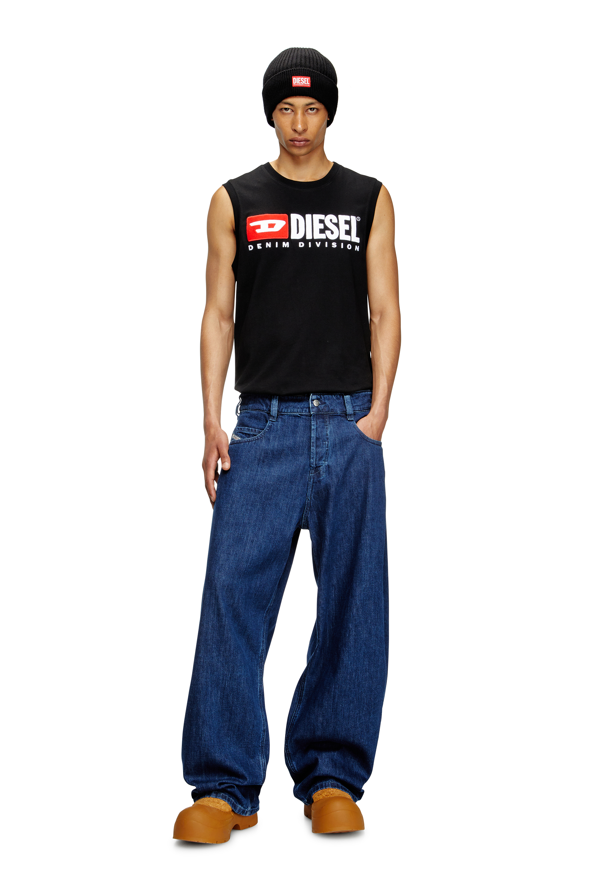 Relaxed Jeans 1997 D-Enim 0DBDX, Dark Blue Diesel - Unisex's Relaxed Jeans 1997 D-Enim 0DBDX, Dark Blue - 1