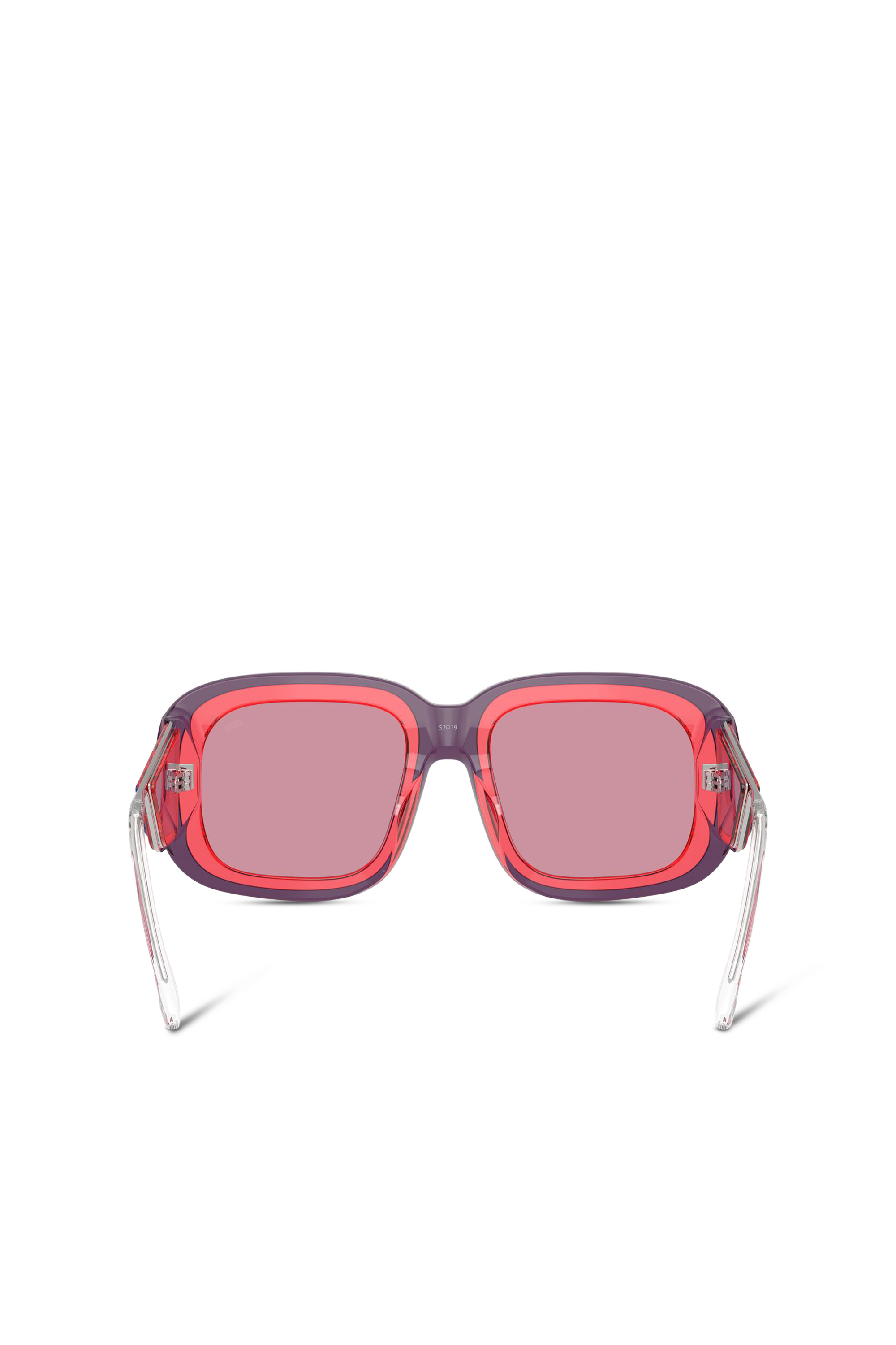 Diesel - 0DL2015U, Unisex's Square sunglasses in Pink - 3