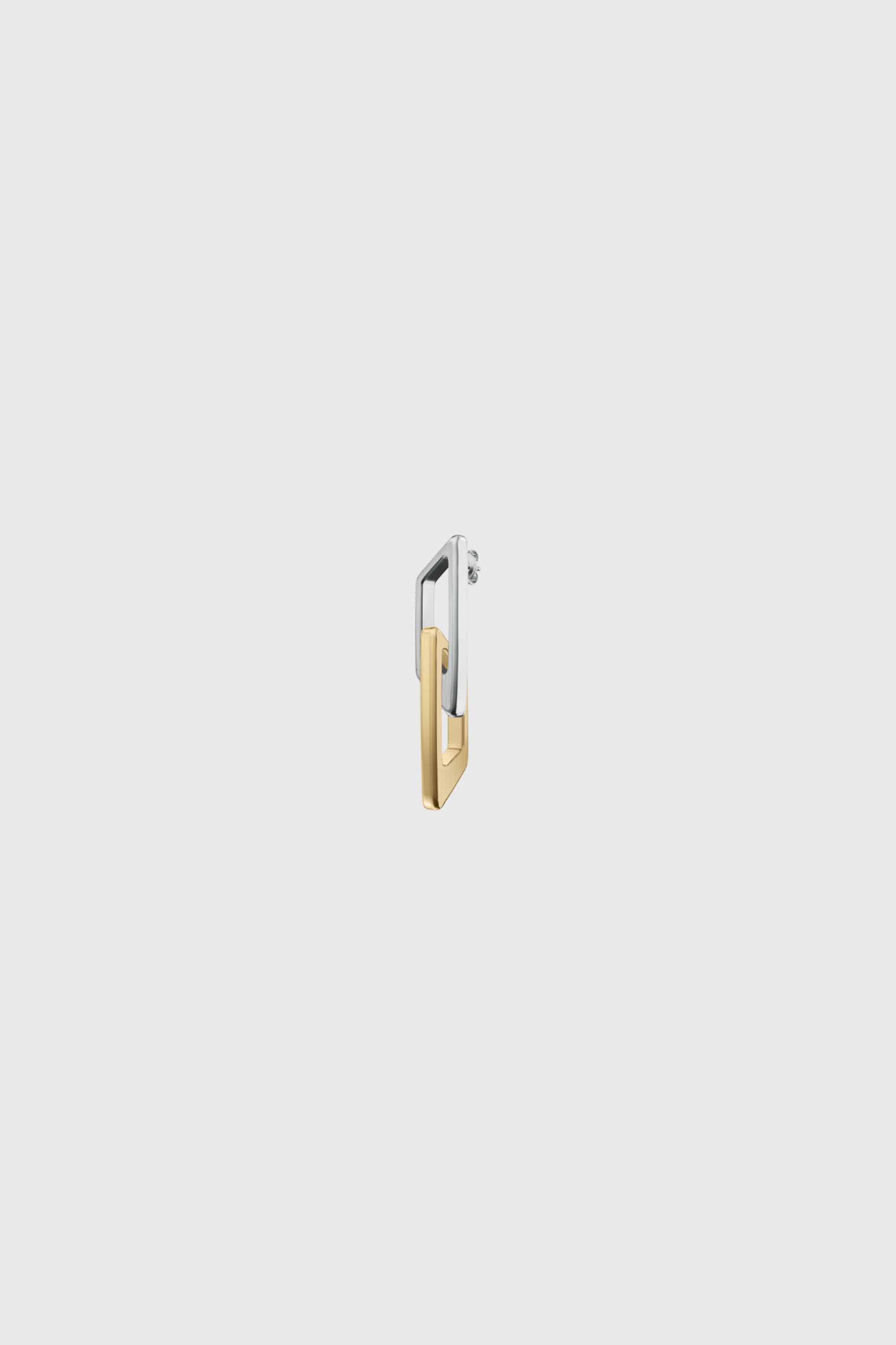 Diesel - DX1685931  JEWELLERY, Unisex's Stainless steel drop earring in Silver/Gold - 1