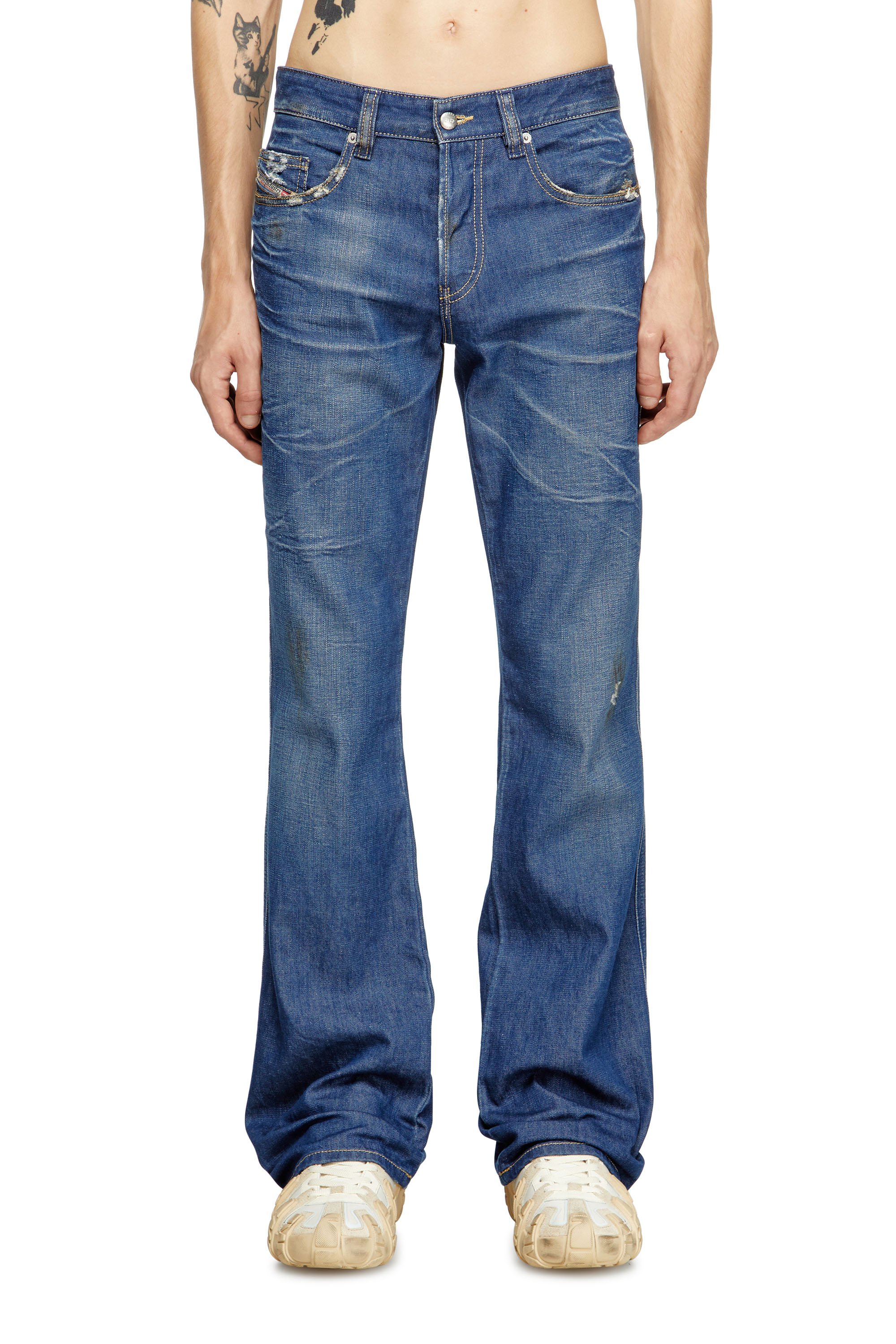 Diesel - Man's Bootcut Jeans 1998 D-Buck 09M60, Dark Blue - 1