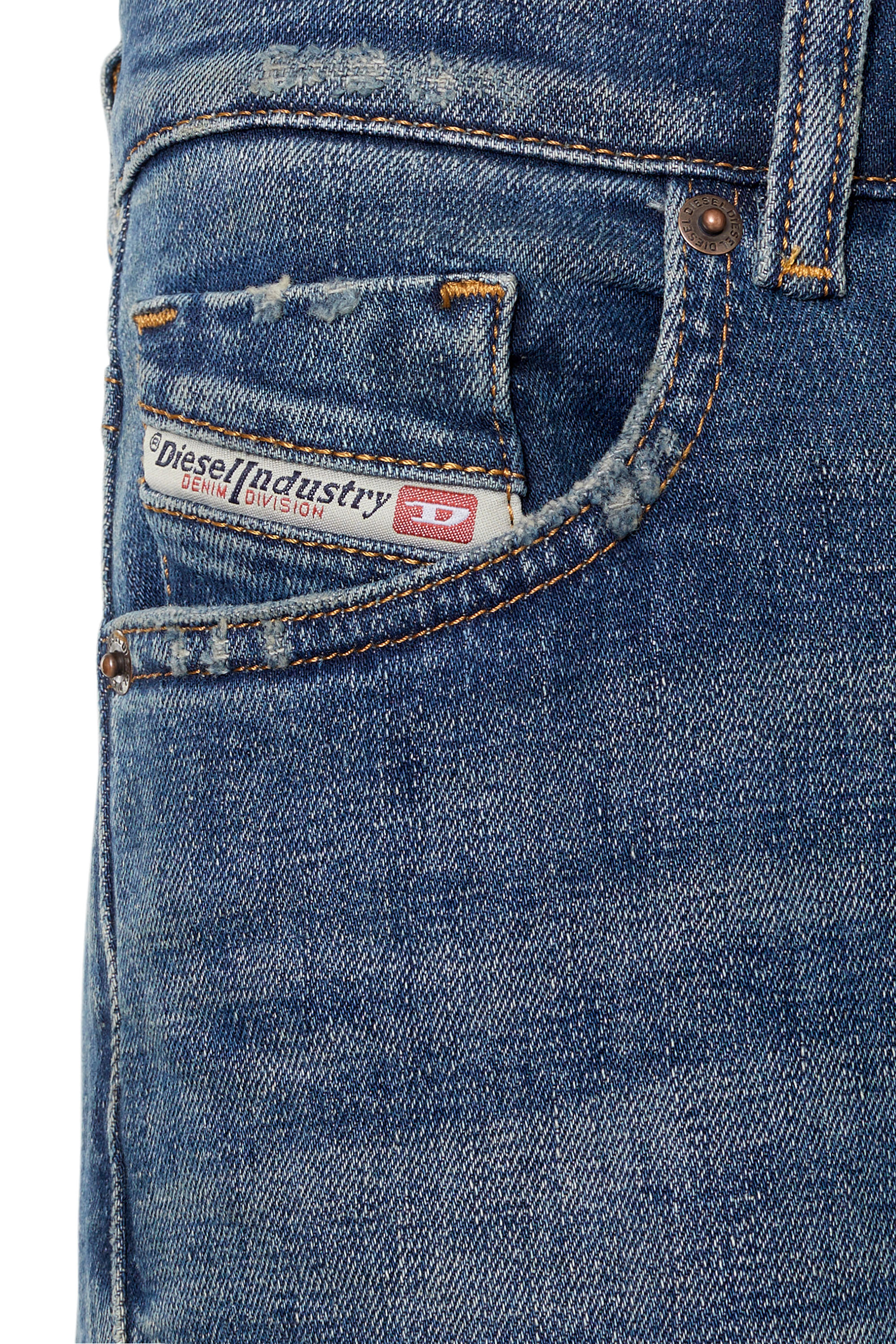 Diesel - 1978 D-Akemi 09E66 Bootcut and Flare Jeans, Dark Blue - Image 3