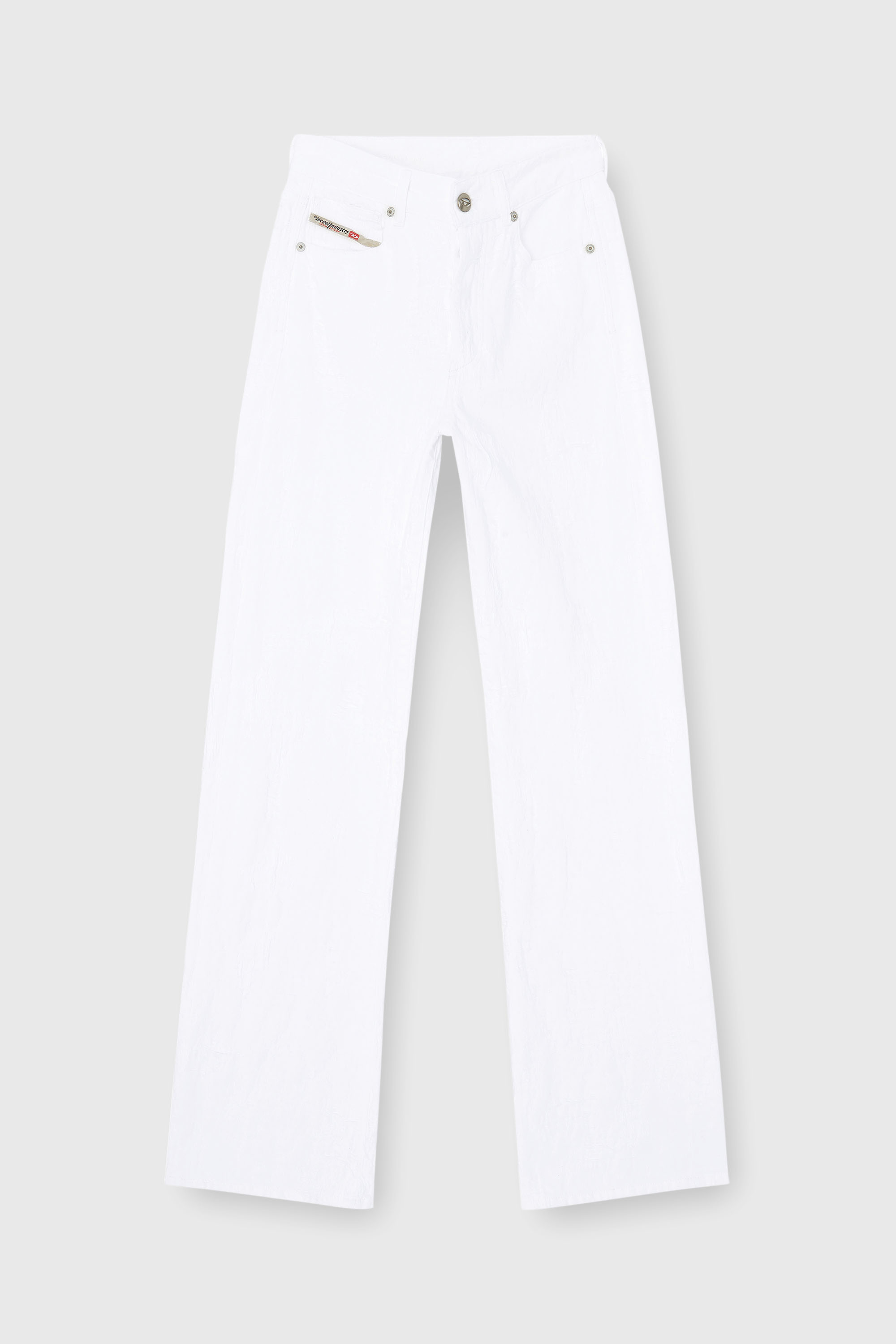 Diesel - Woman's Regular Jeans 1971 D-Sent 007EX, White - 2
