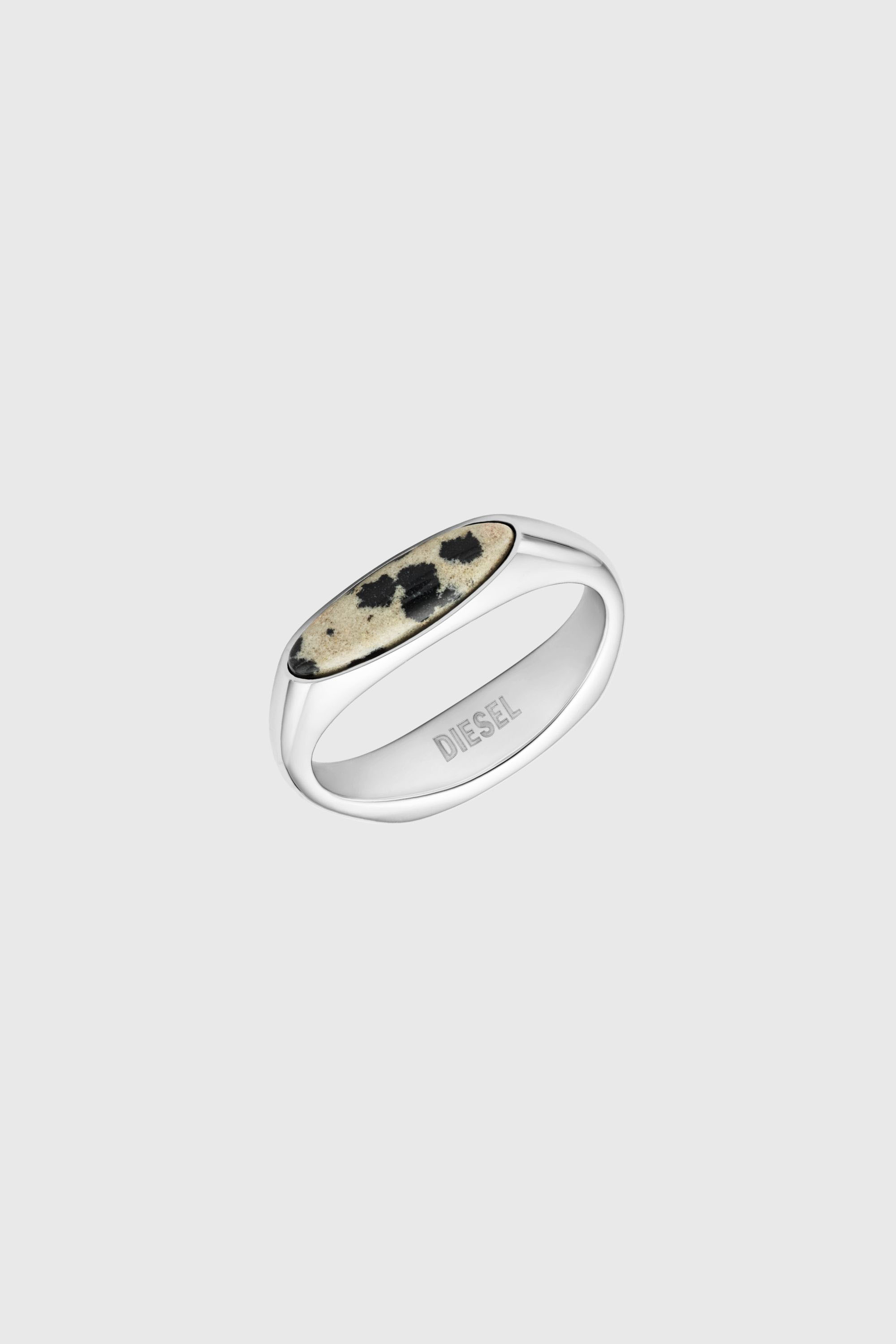 Diesel - DX167940 JEWELLERY, Unisex's Stainless Steel Signet Ring in Silver - 2
