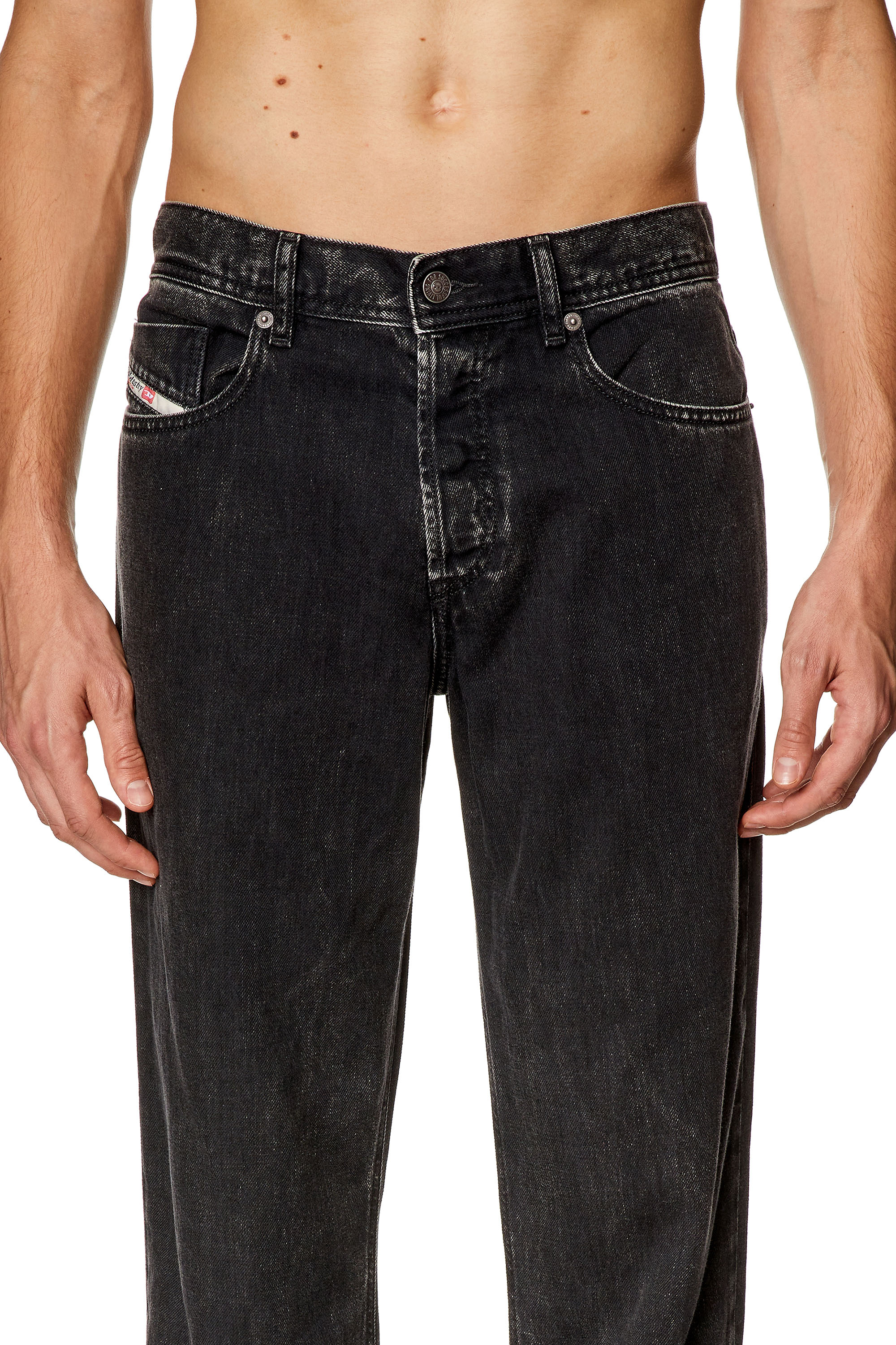 Diesel - Tapered Jeans 2023 D-Finitive 068HN, Black/Dark grey - Image 4